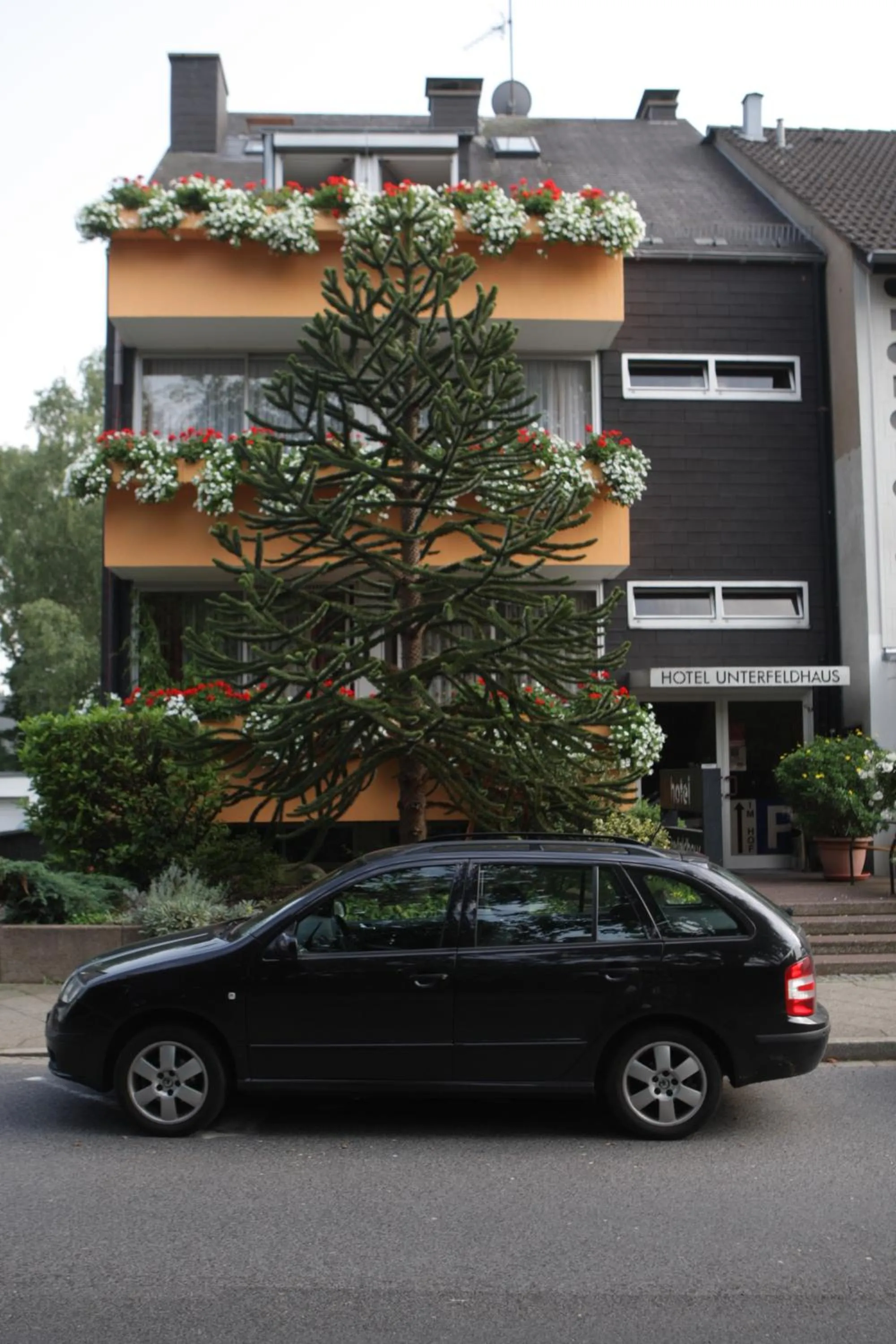 Facade/entrance in Hotel Unterfeldhaus