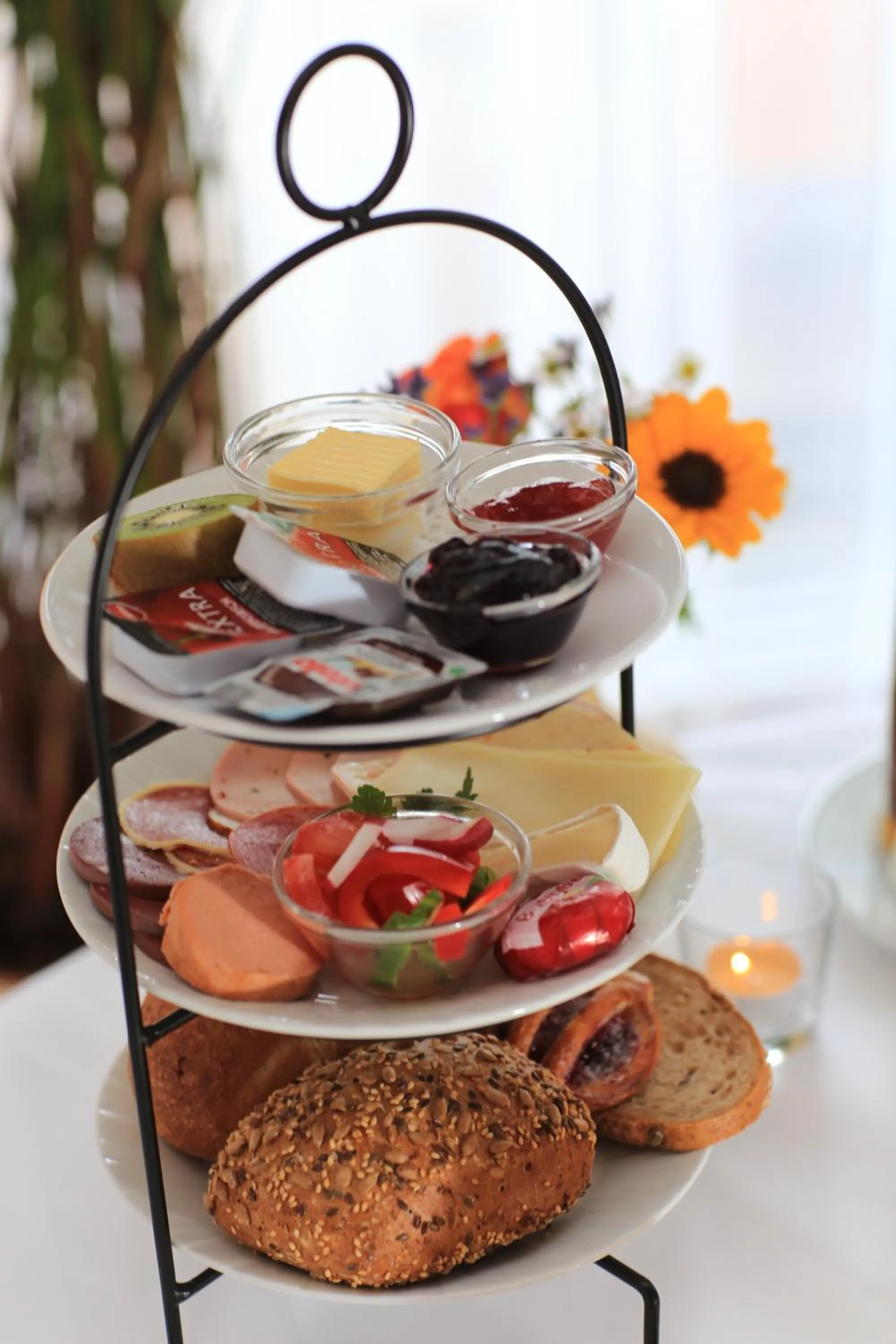 Breakfast in Hotel Unterfeldhaus