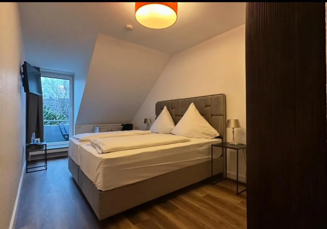 Bed in Hotel Unterfeldhaus