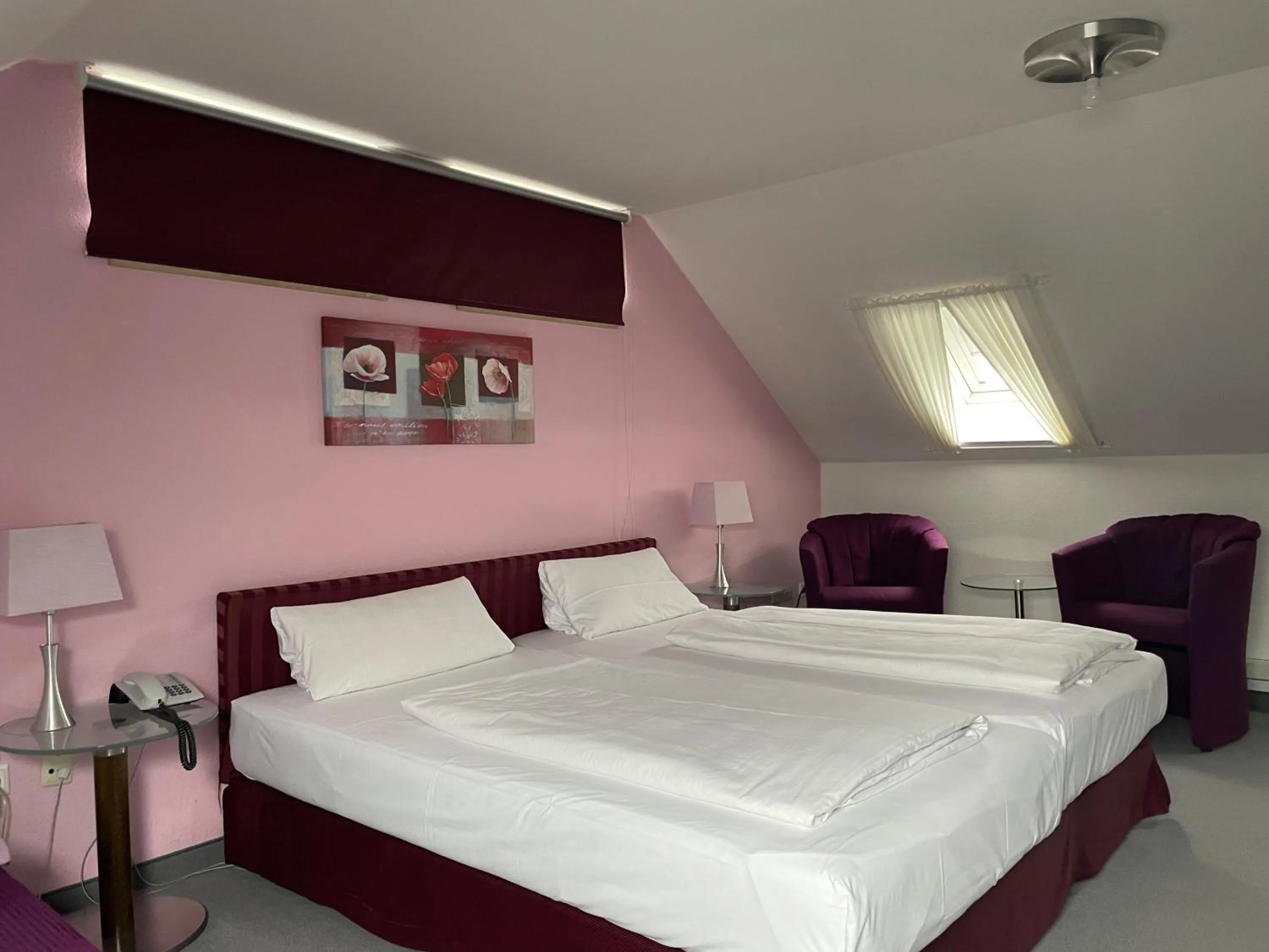 Bed in Hotel Unterfeldhaus