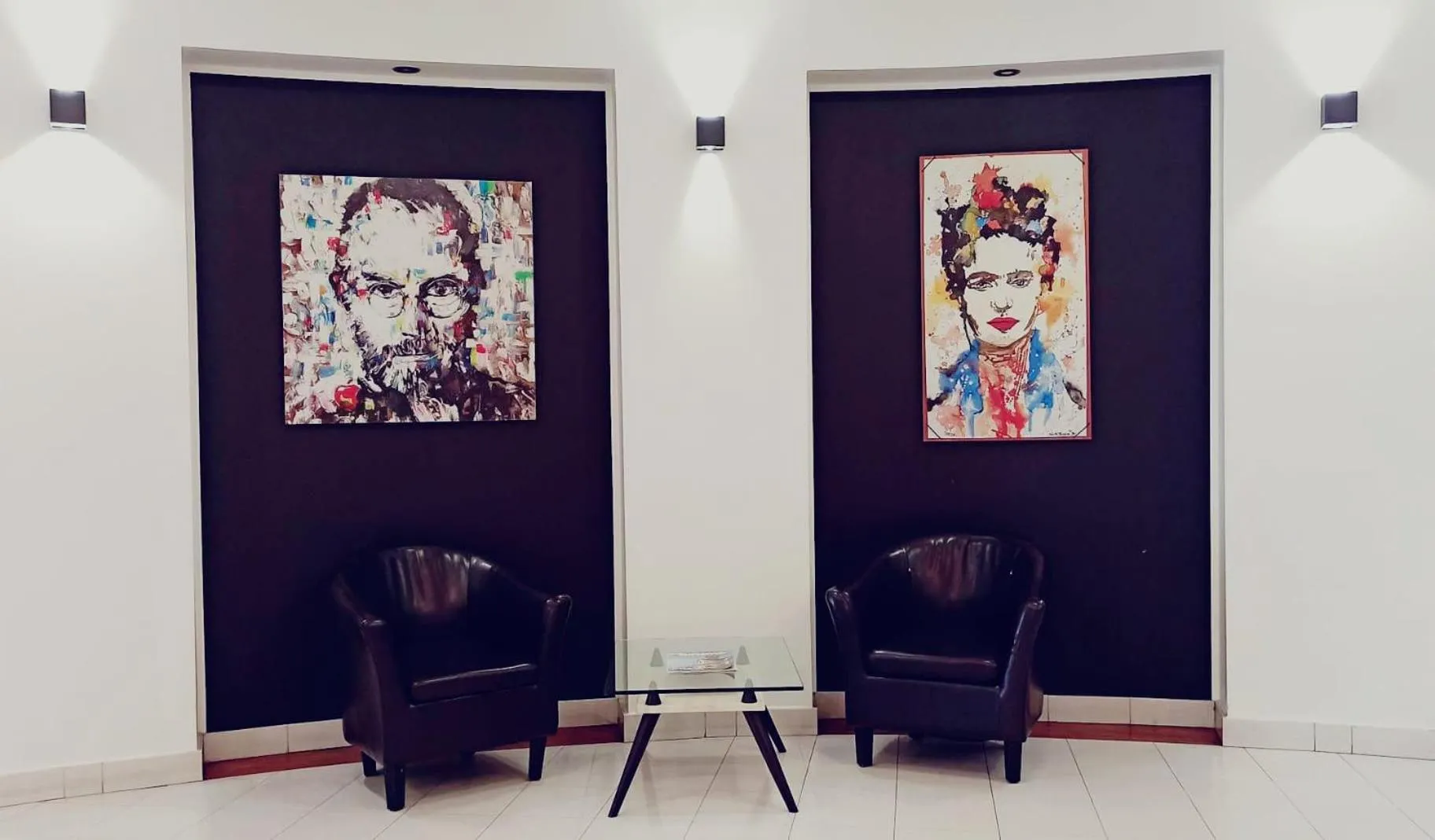 Lobby or reception in Hotel Glis