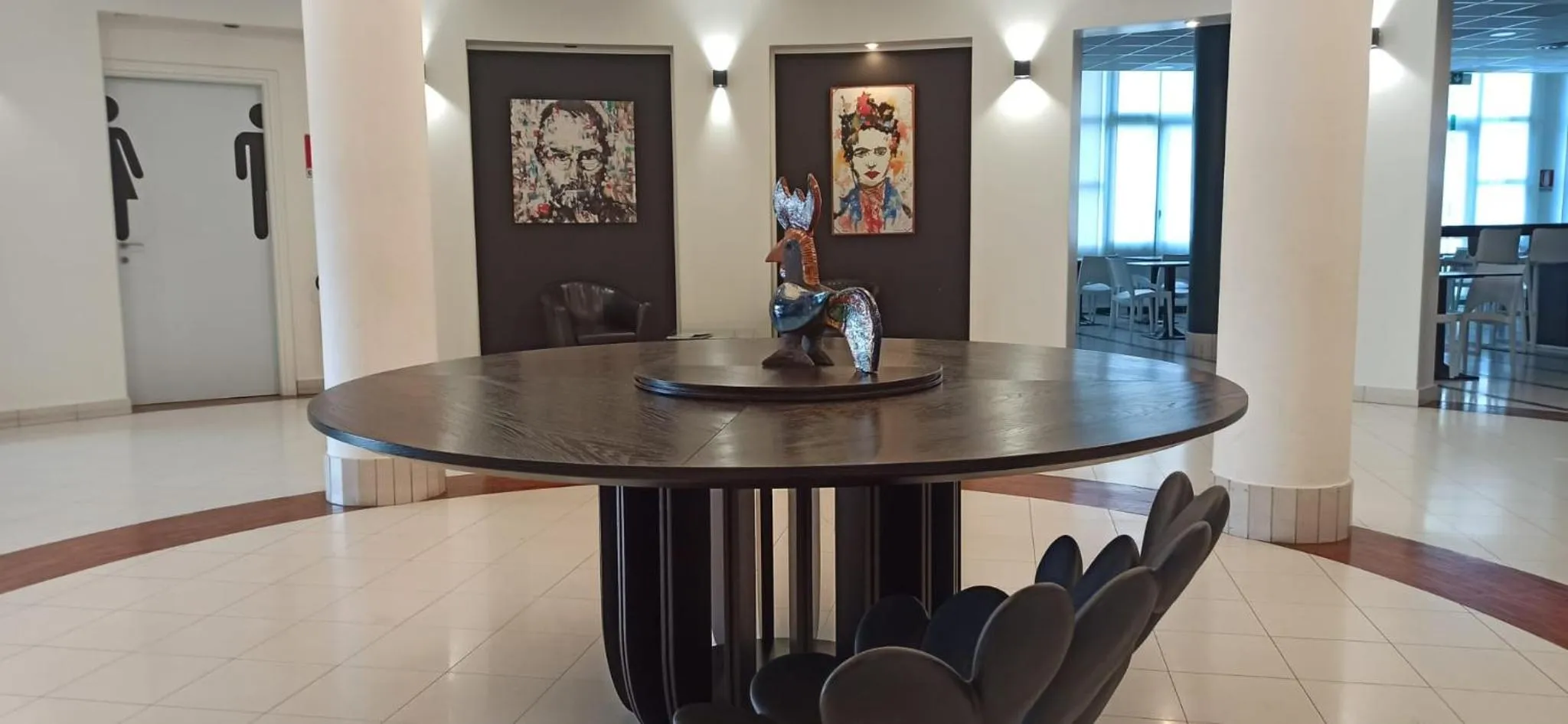 Lobby or reception in Hotel Glis