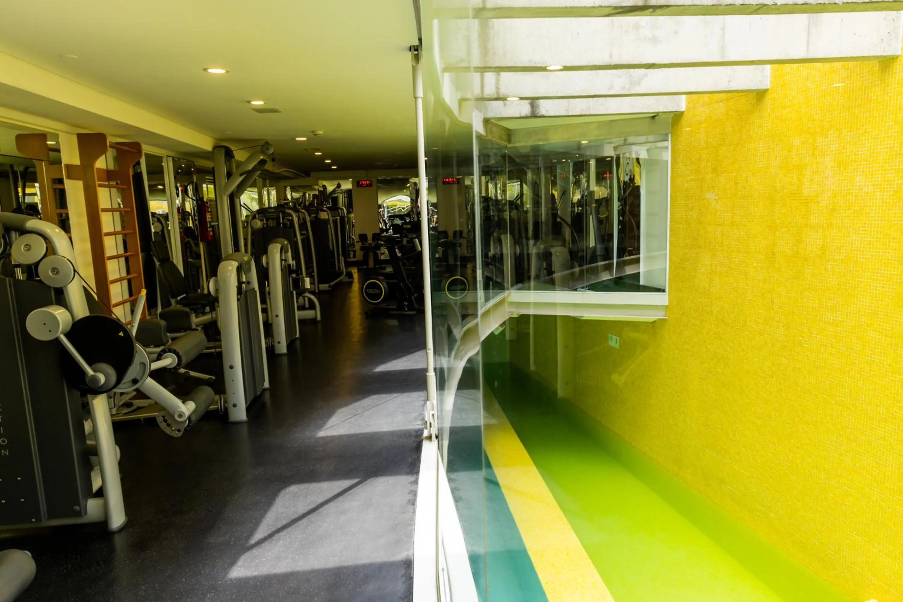 Fitness centre/facilities in Hotel Unique