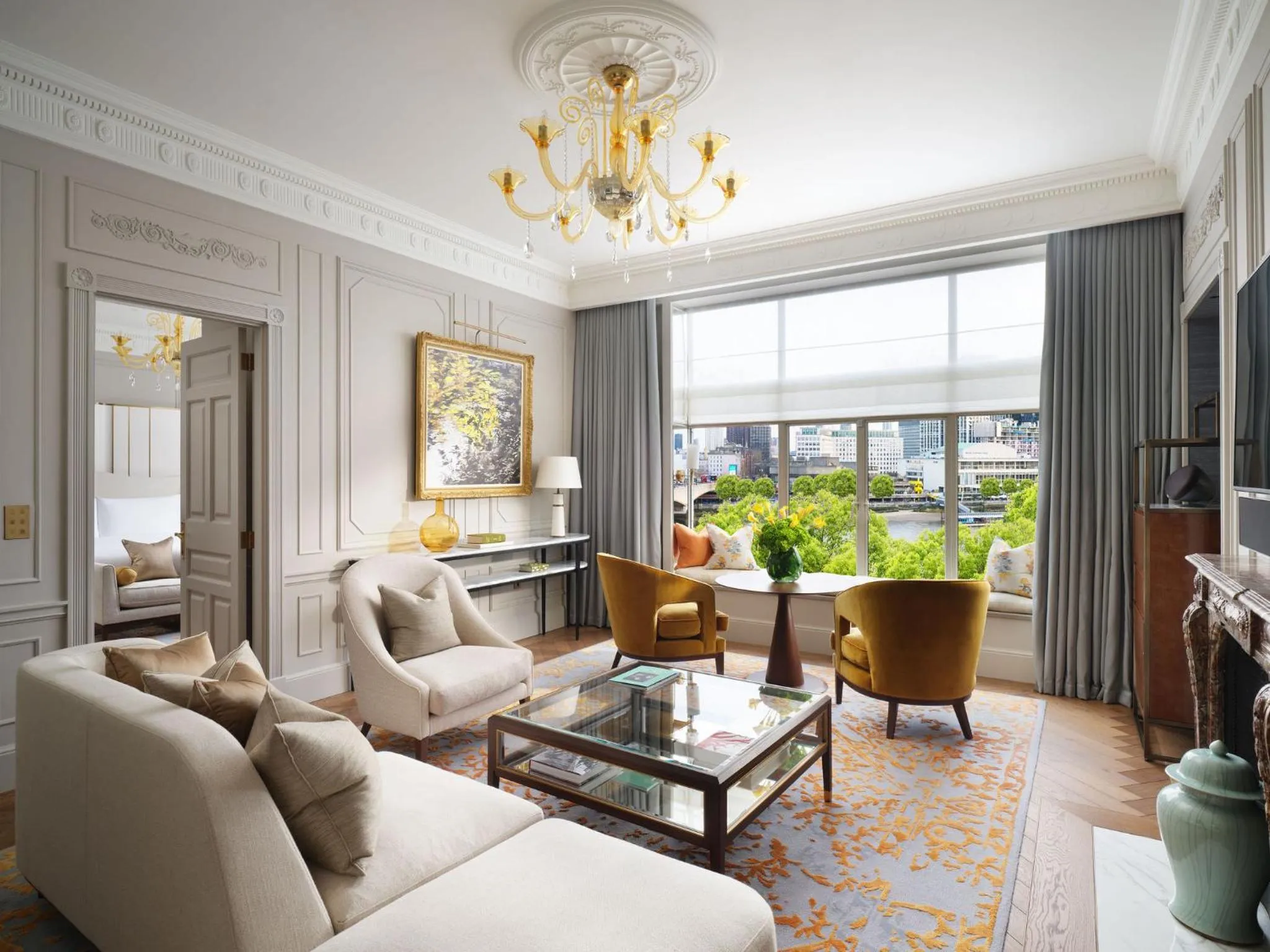 Living room in The Savoy