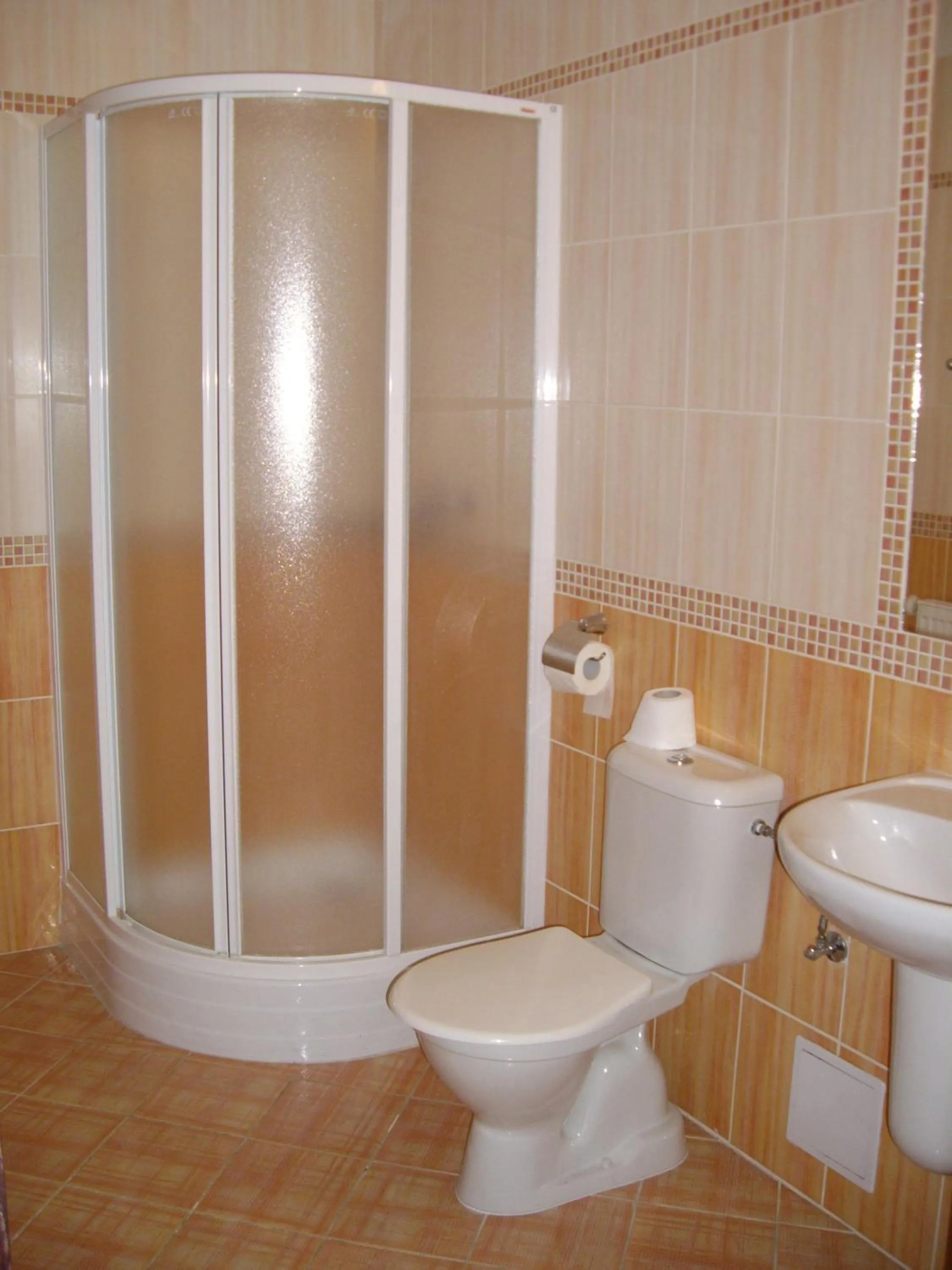 Bathroom in Parkhotel Terezín