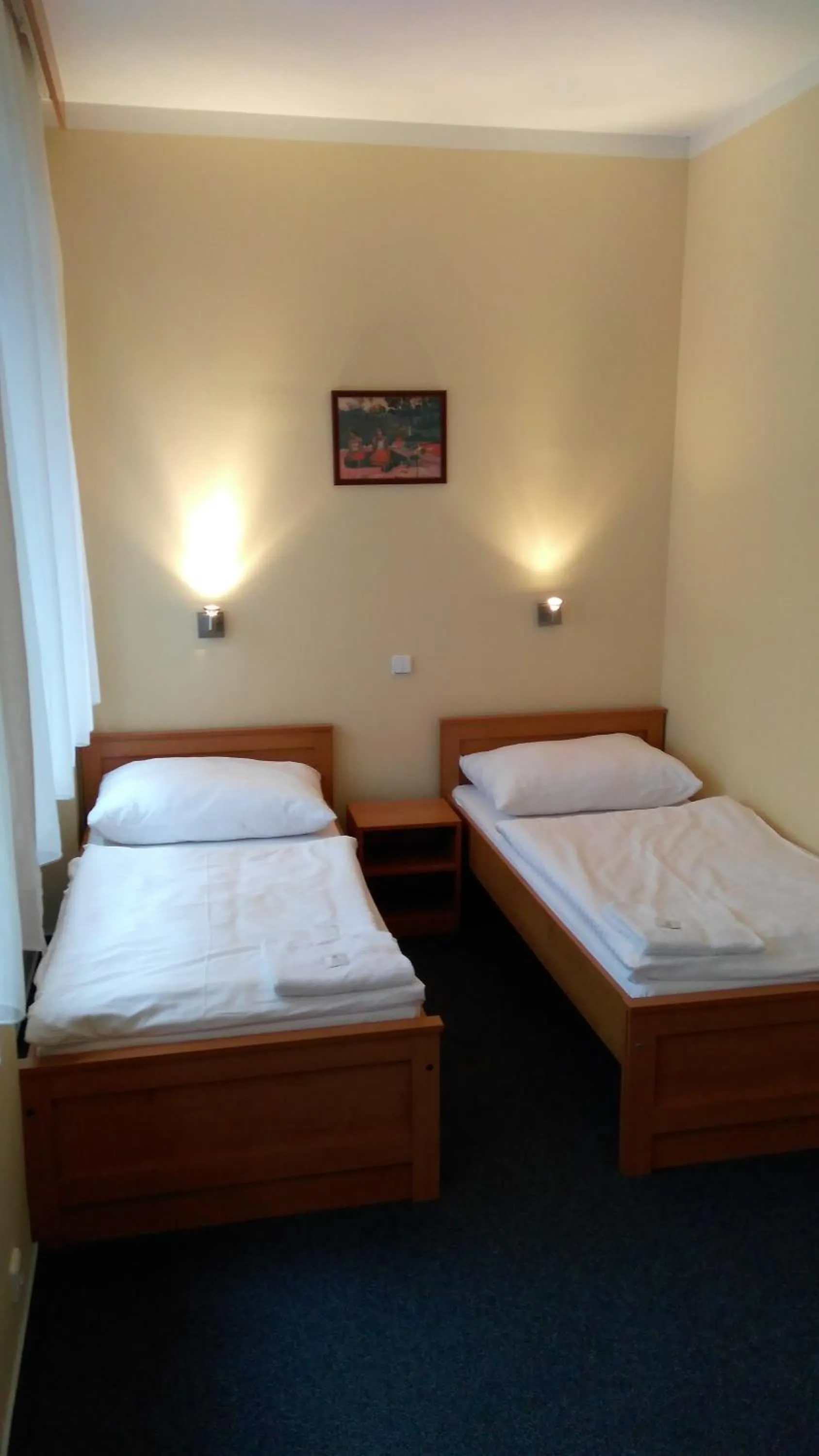 Bed in Parkhotel Terezín