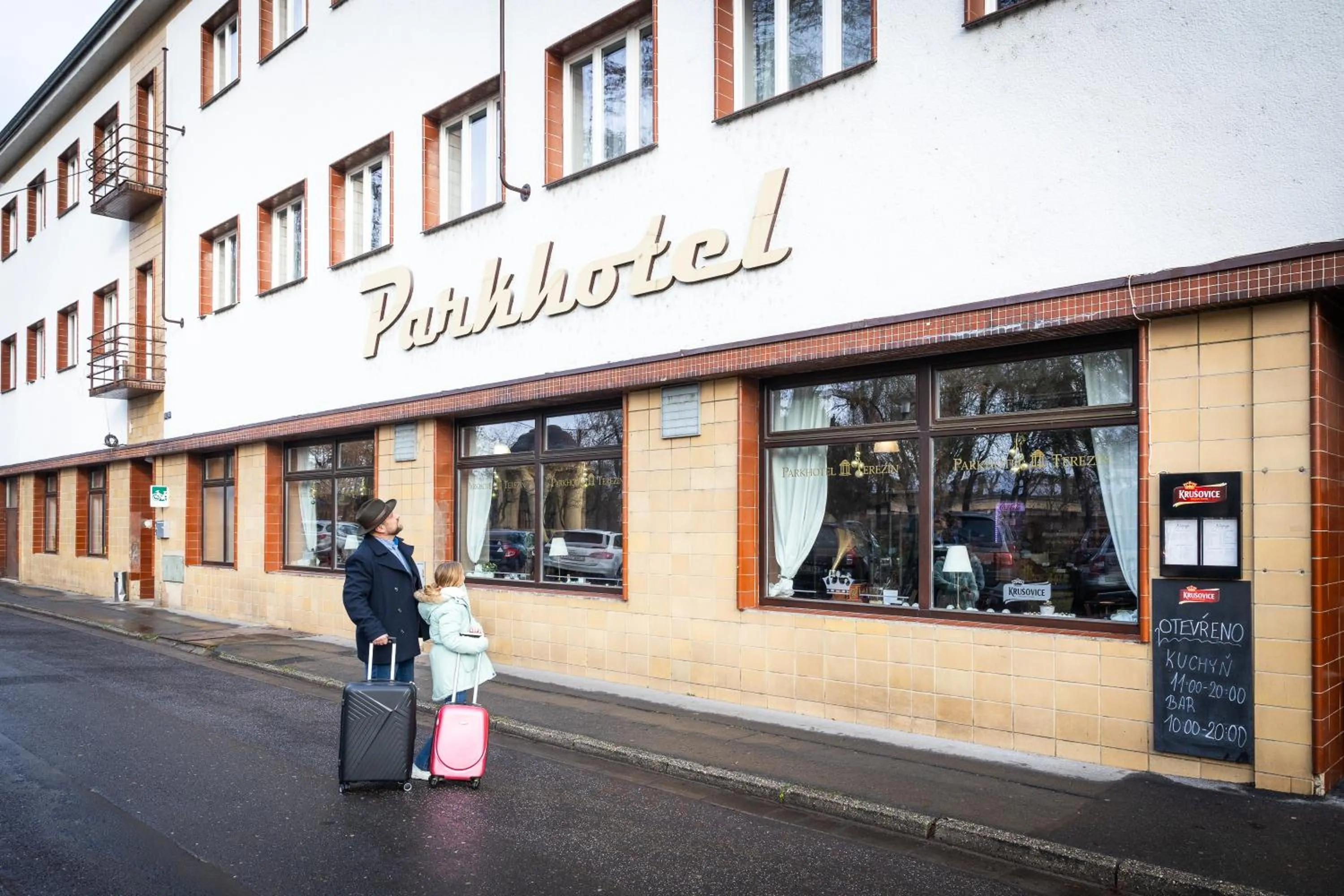 Property building in Parkhotel Terezín
