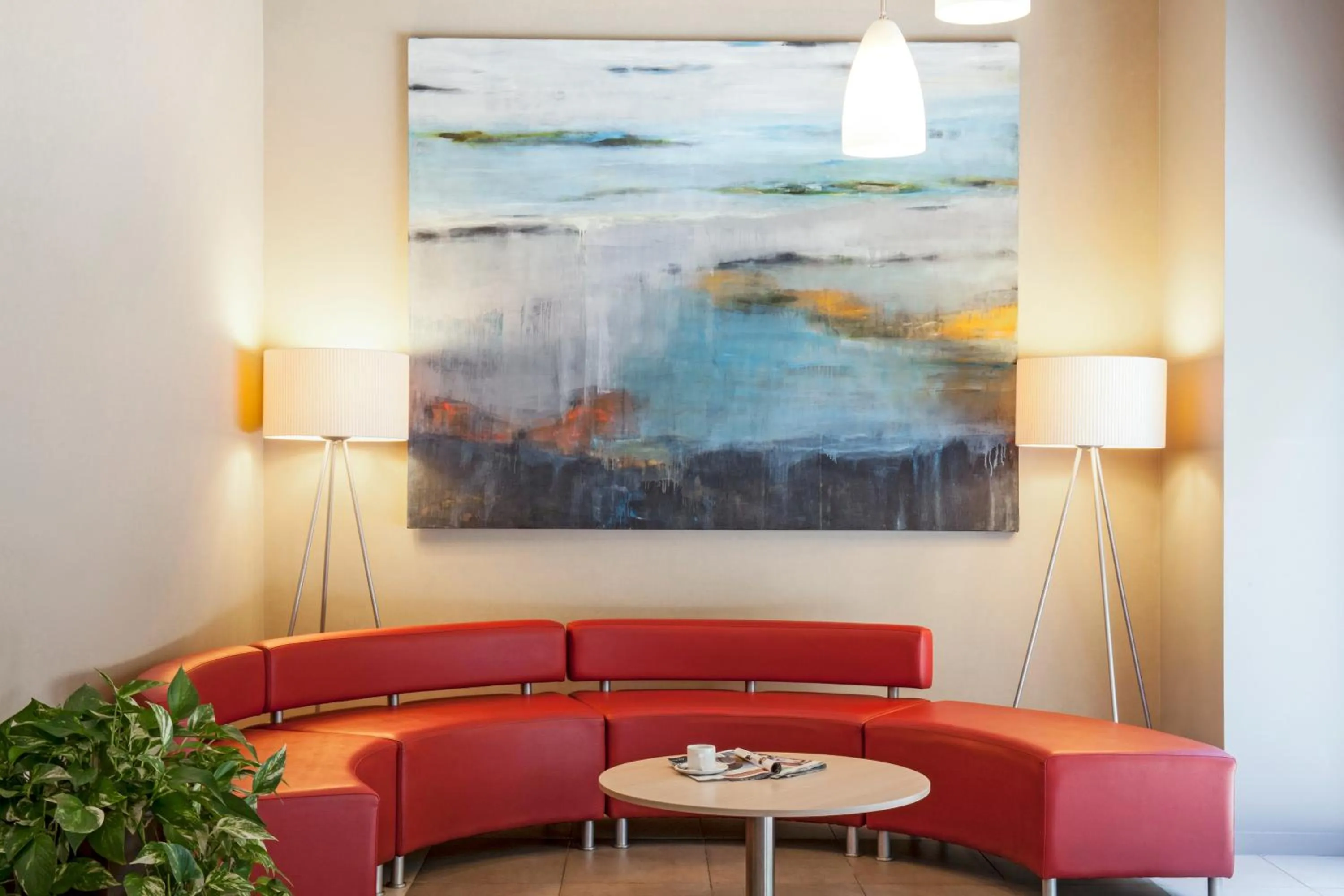 Lobby or reception in Ibis Barcelona Mollet