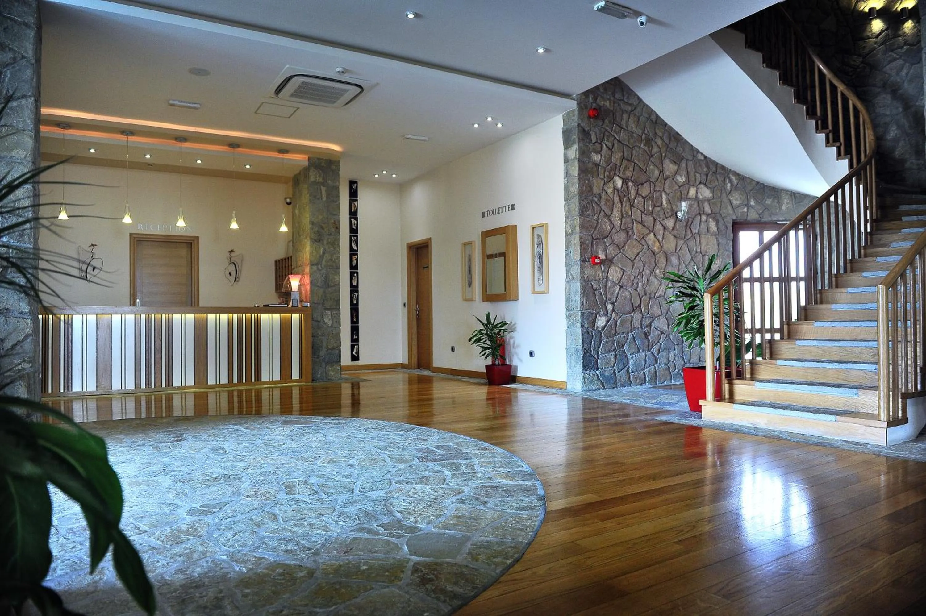 Lobby or reception in Hotel Aria