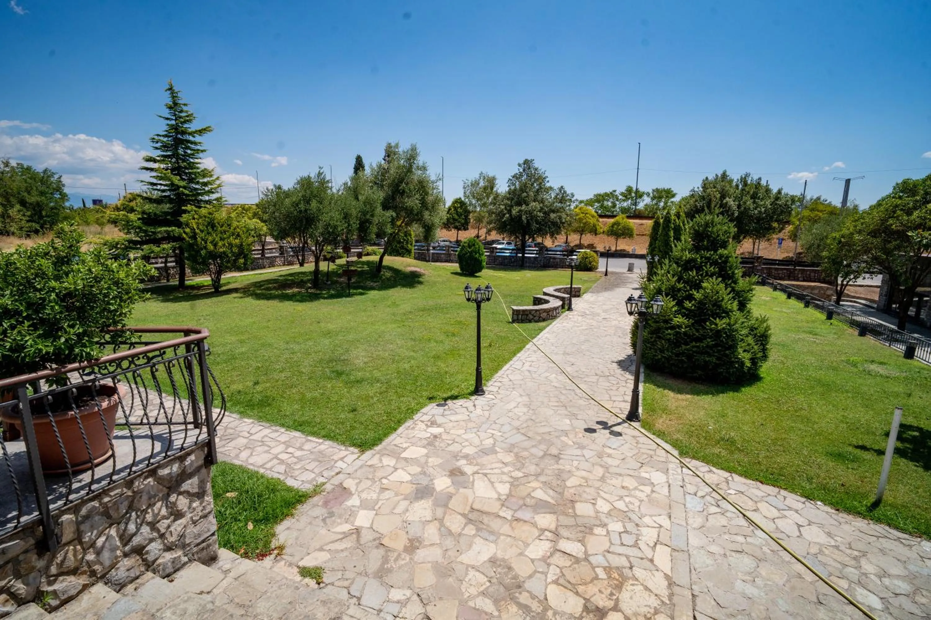 Property building in Hotel Aria