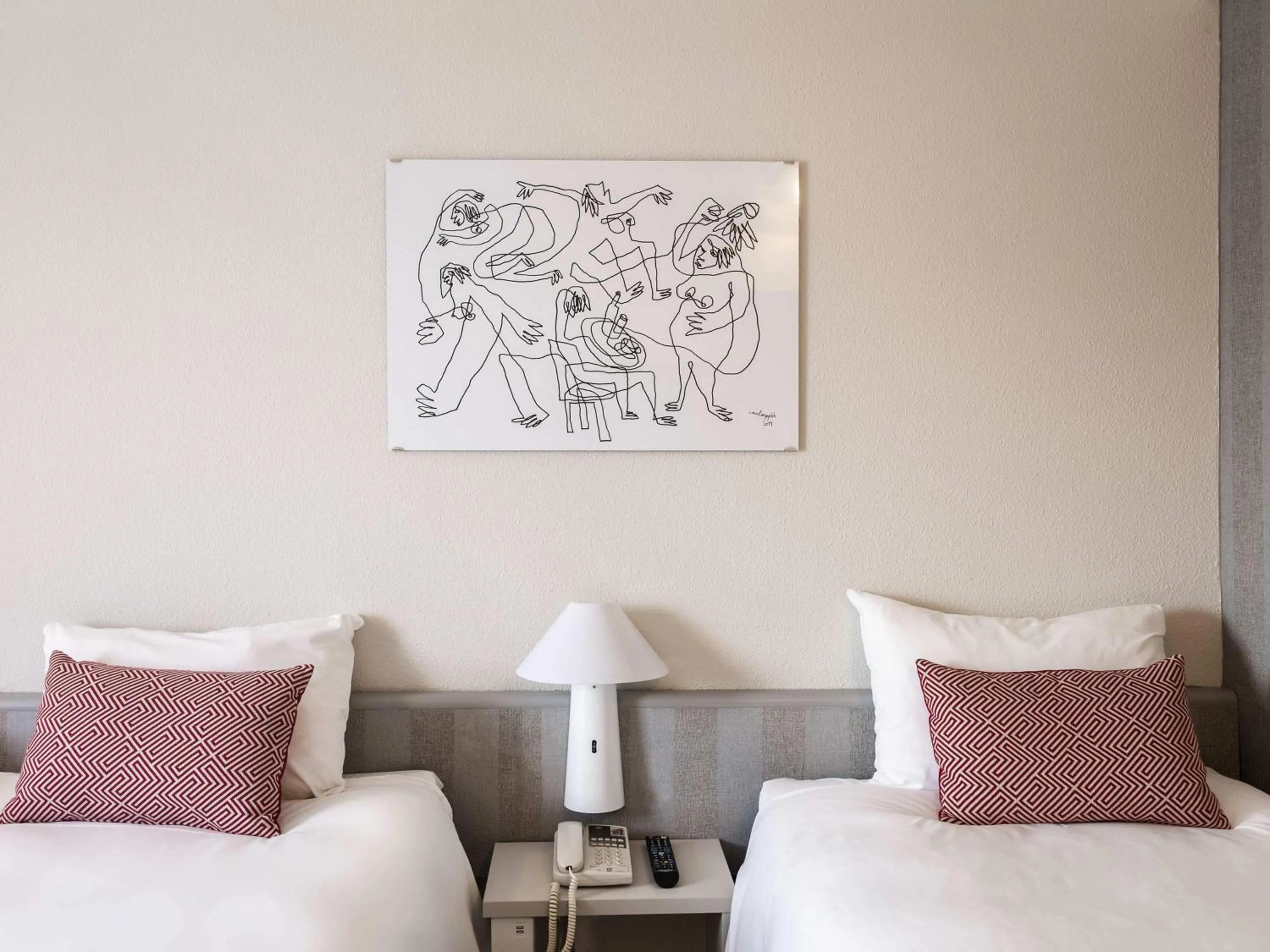 Bedroom, Bed in Ibis Valencia Alfafar