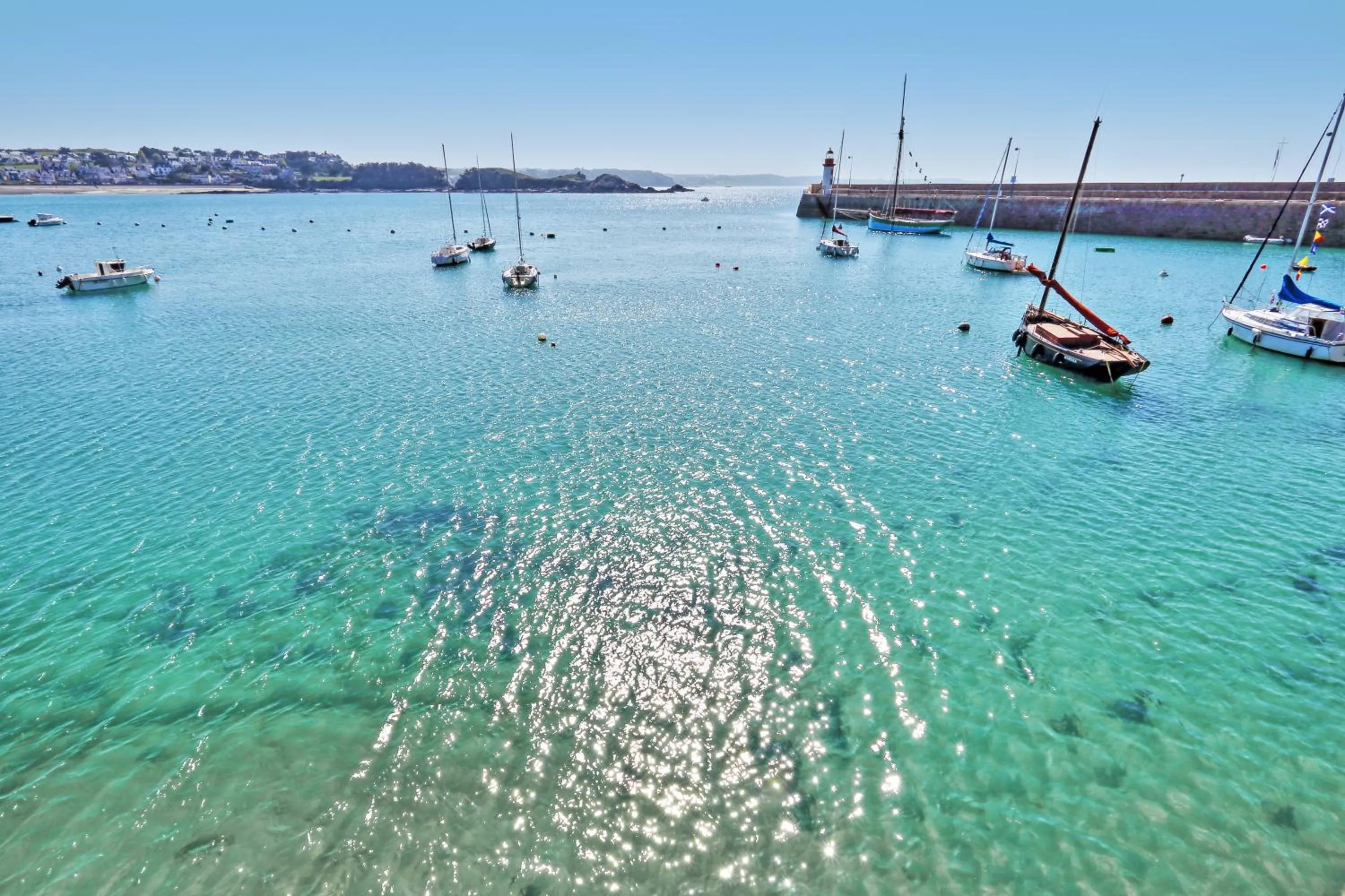 Sea view in La Table De Jeanne - Hôtel & Restaurant