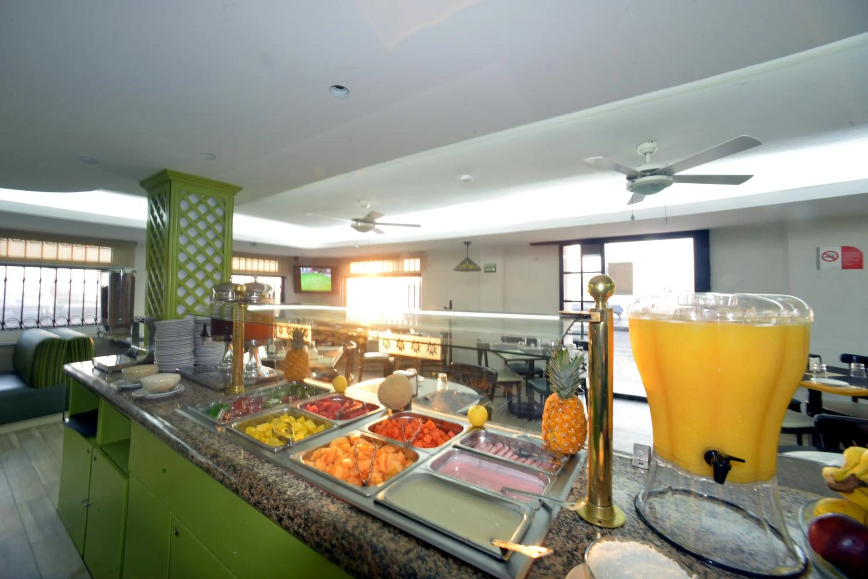 Food and drinks in Hotel Mar y Tierra