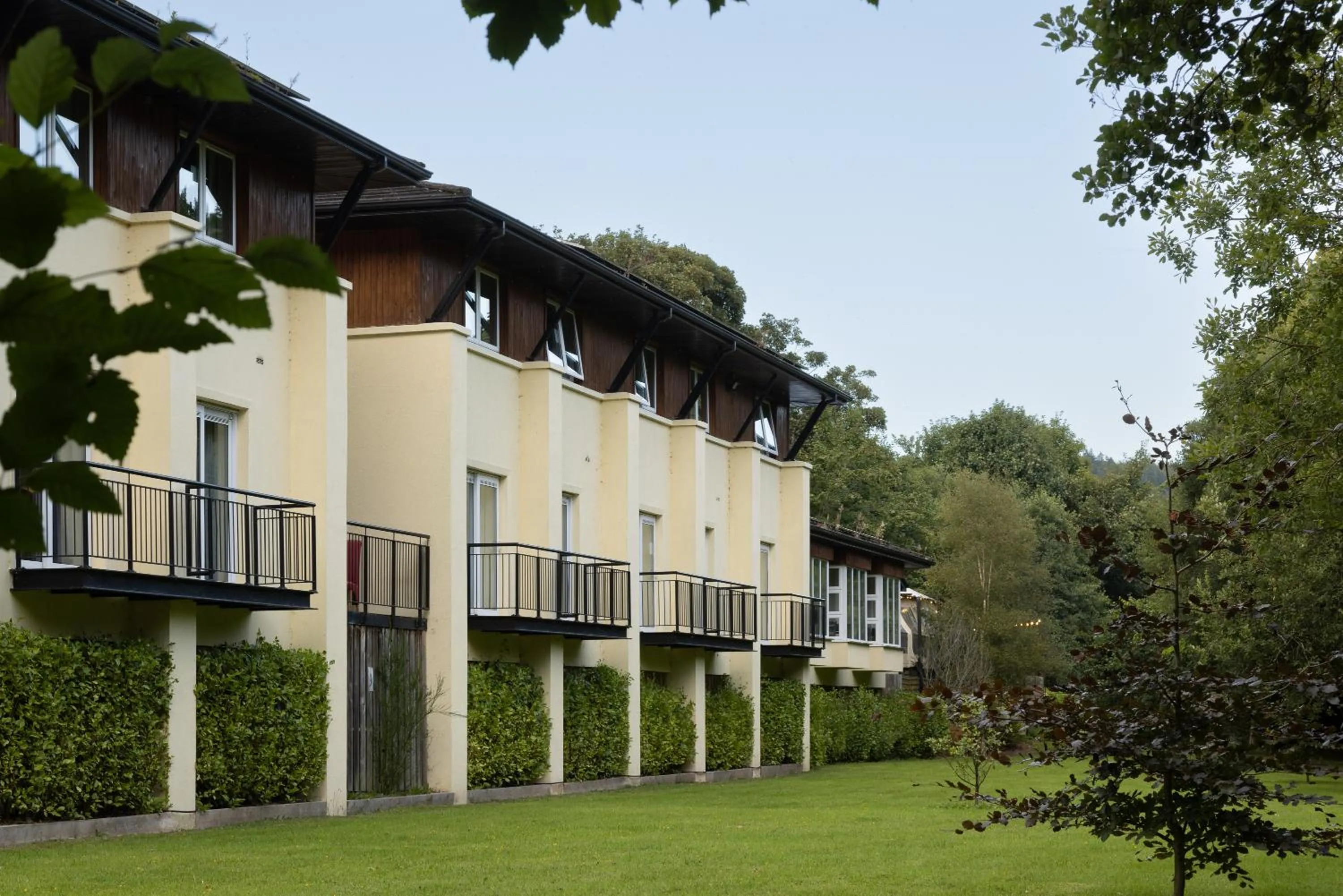 River view in The Lodge at Woodenbridge