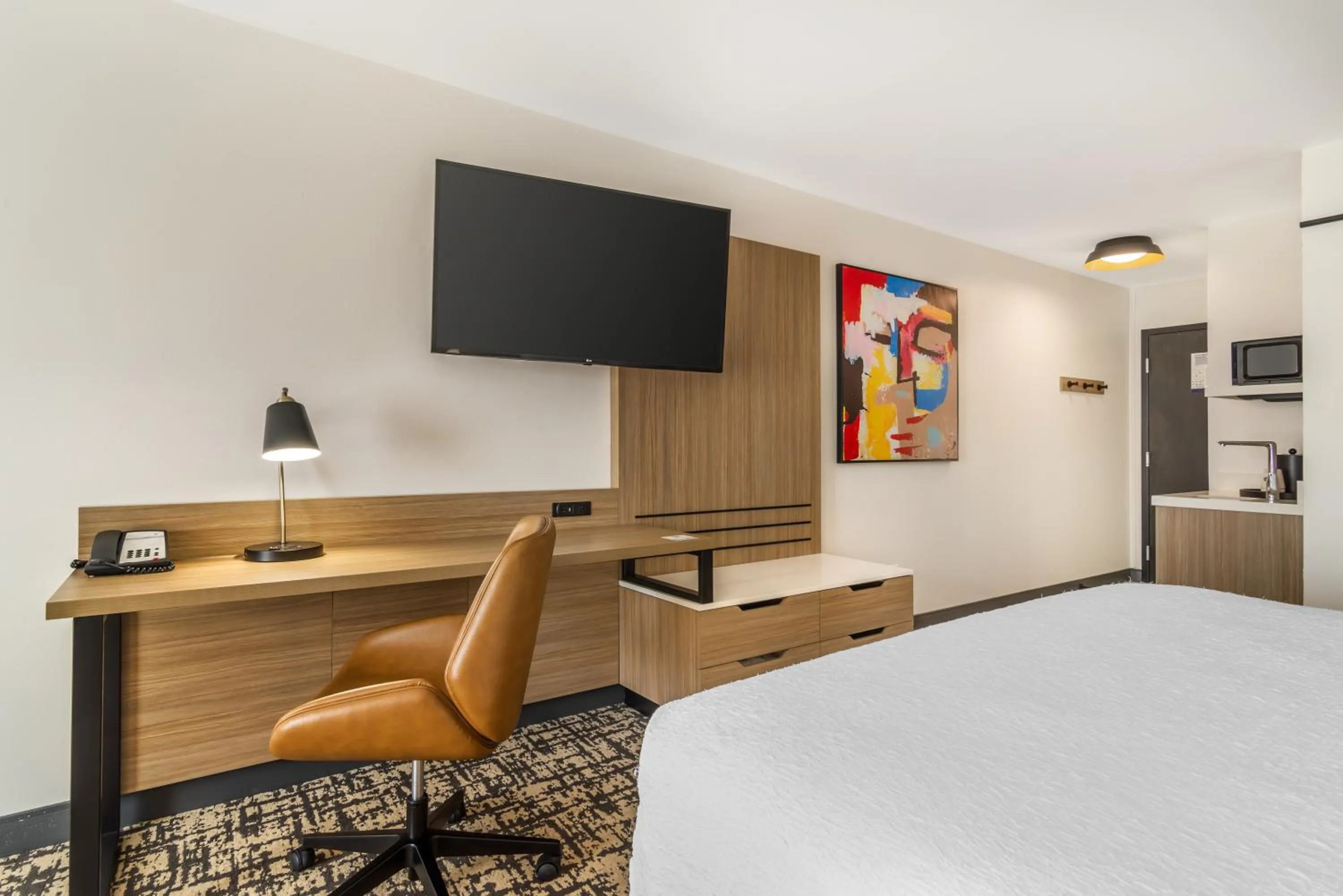 TV and multimedia, Bed in Hampton Inn Atlanta-Stockbridge