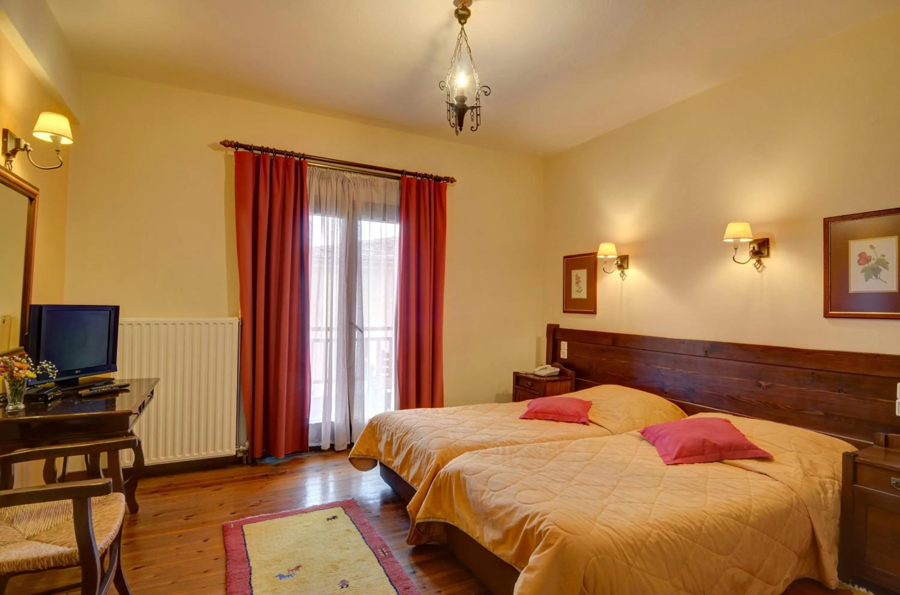 Decorative detail, Bed in Naiades Hotel Resort & Conference