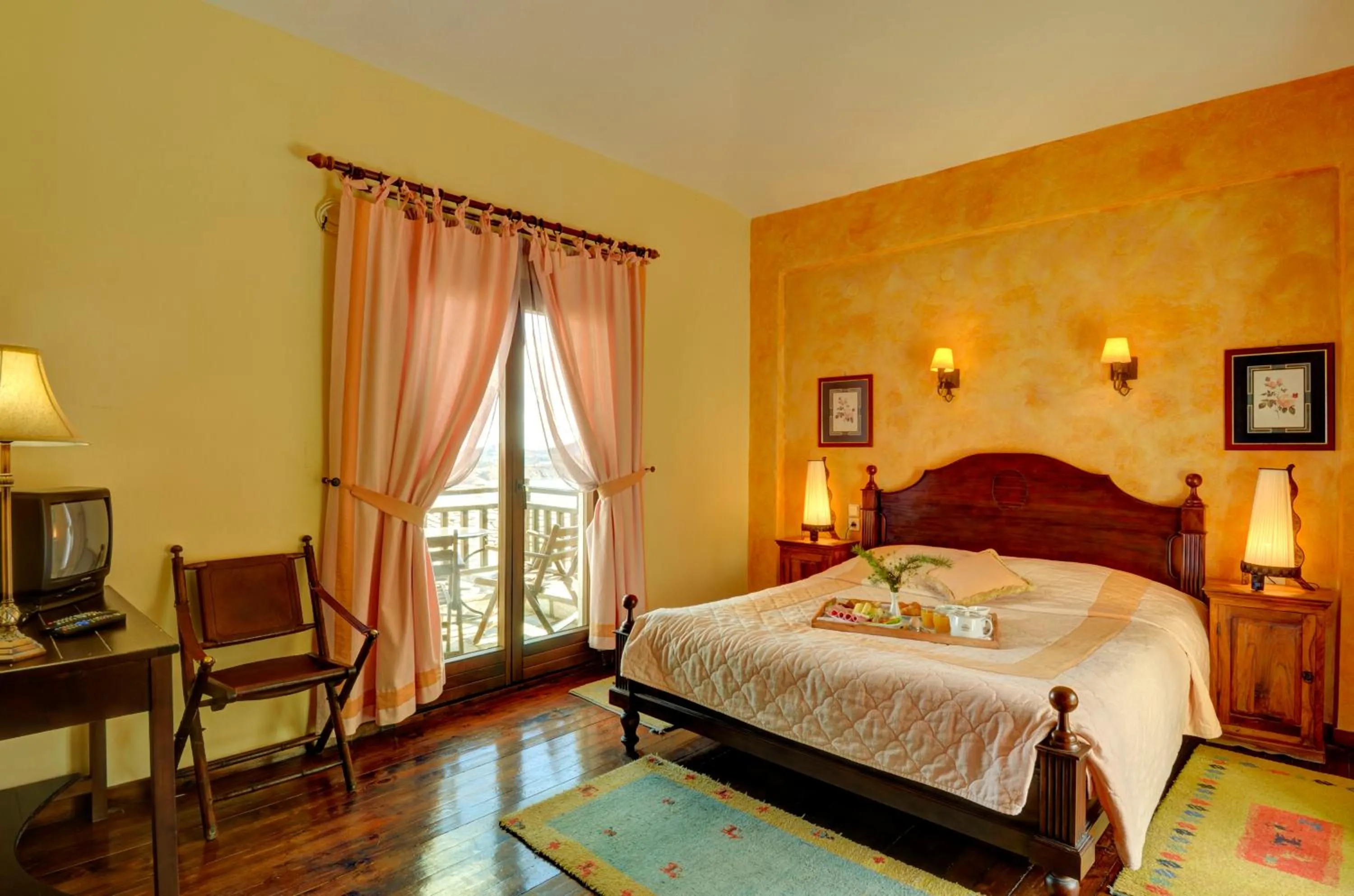 Decorative detail, Bed in Naiades Hotel Resort & Conference