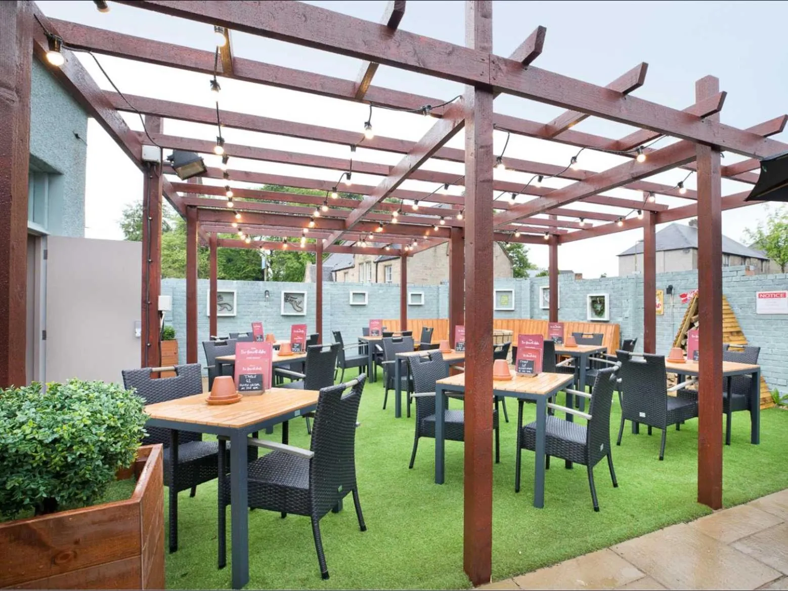 Garden in West Port Hotel