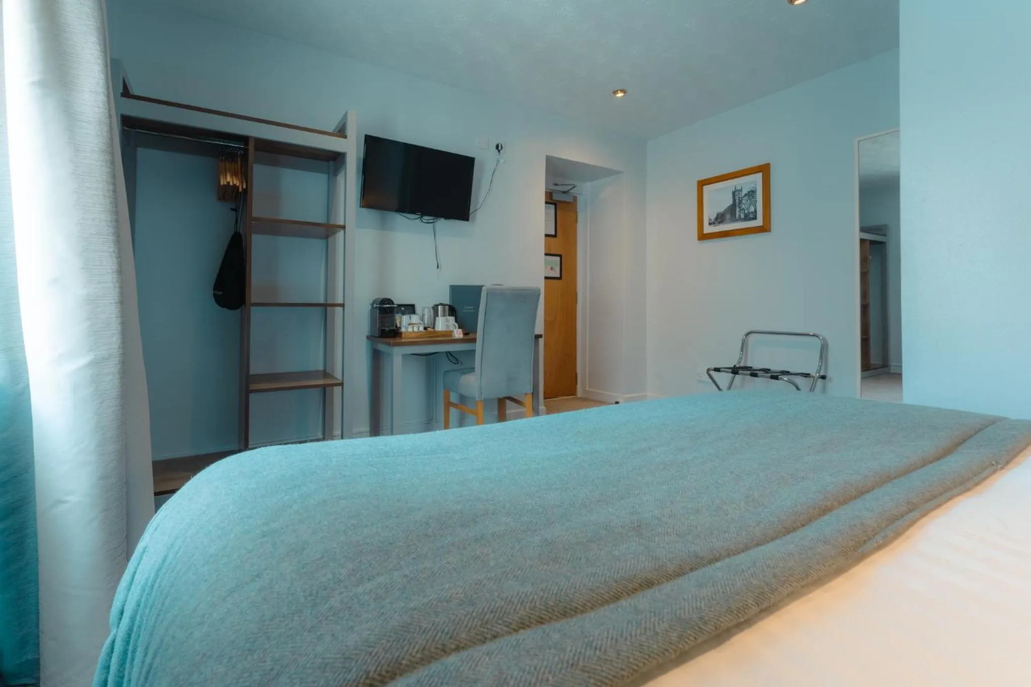 Bed in West Port Hotel