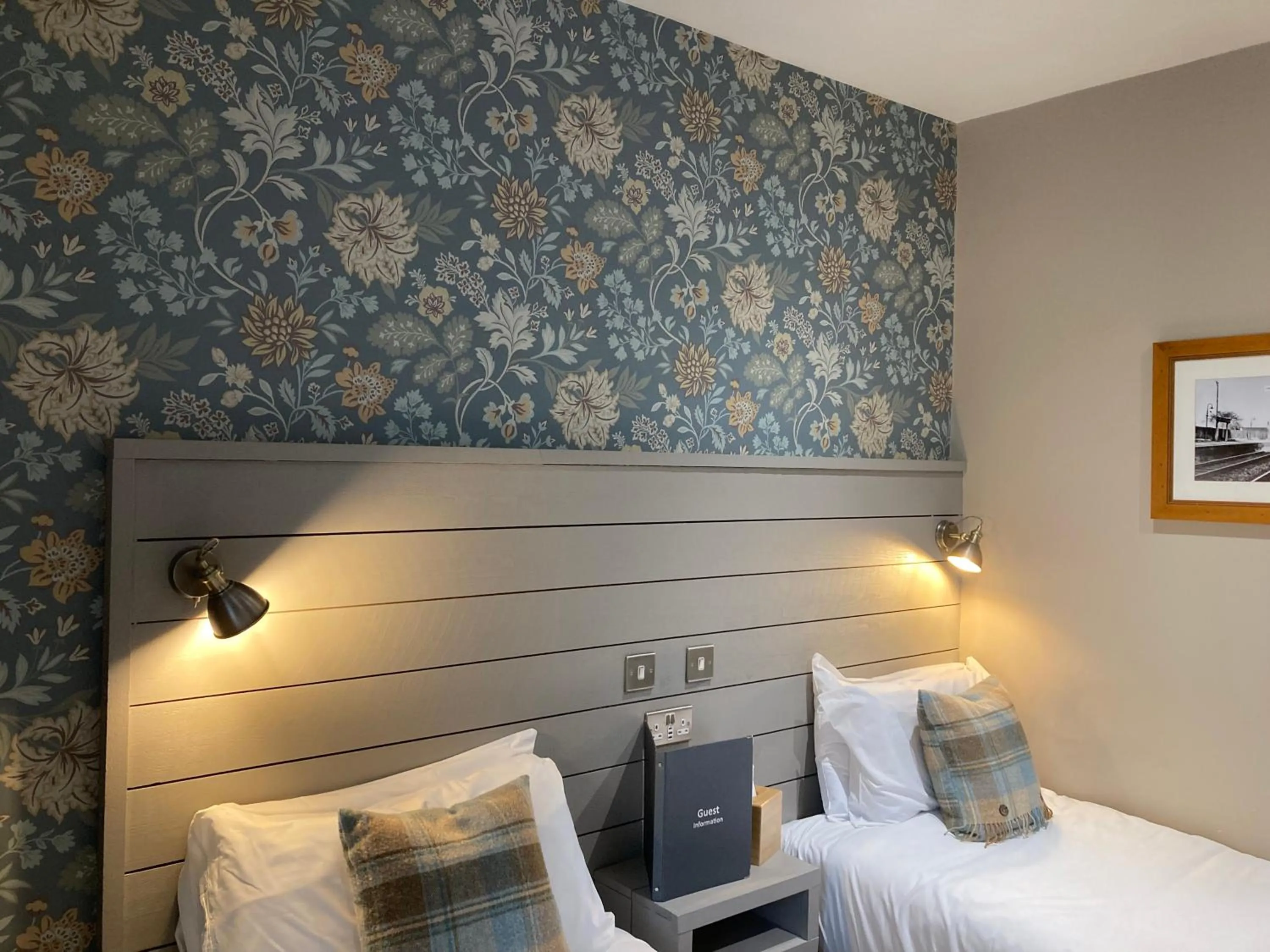 Bed in West Port Hotel