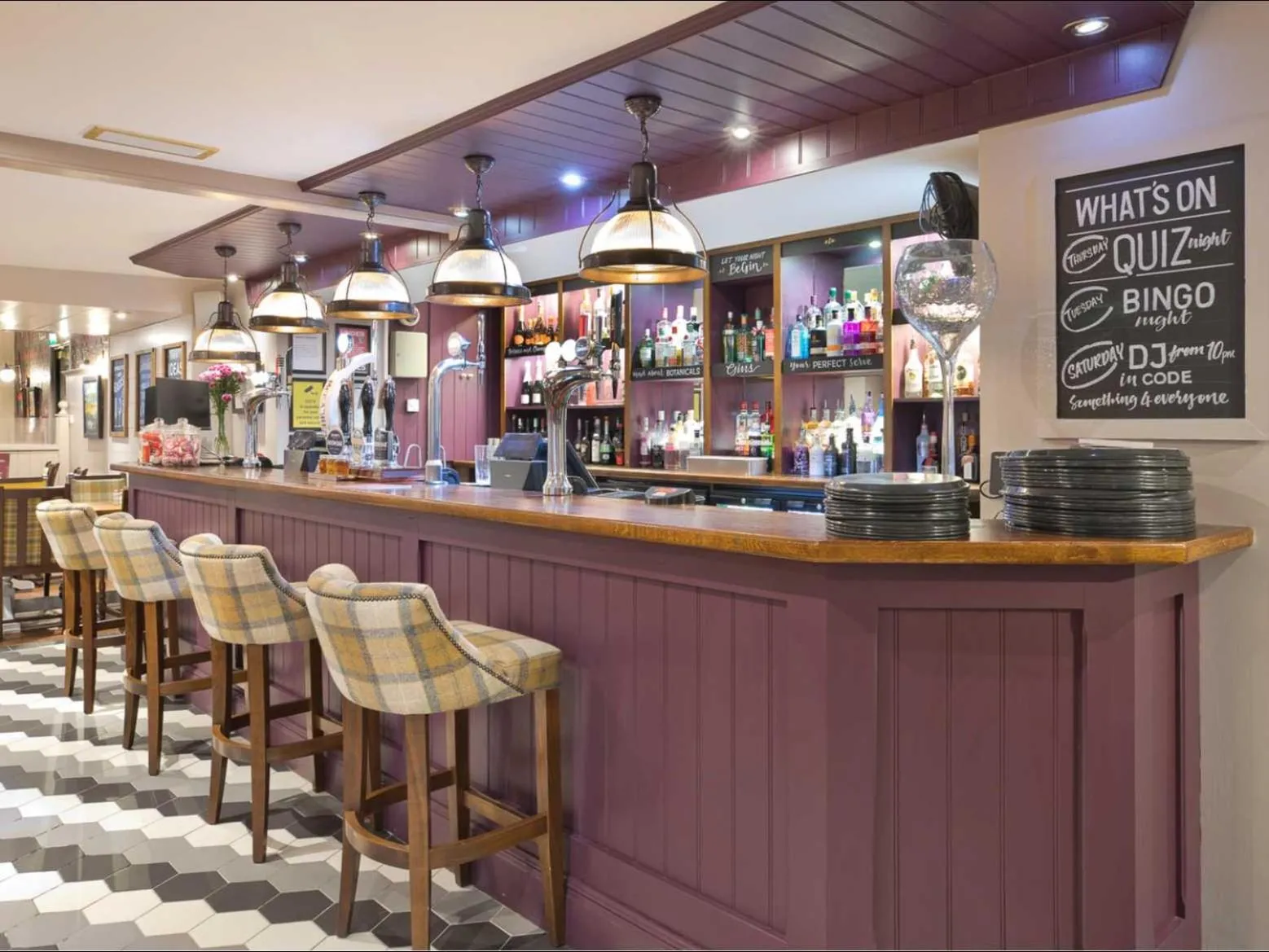 Lounge or bar in West Port Hotel