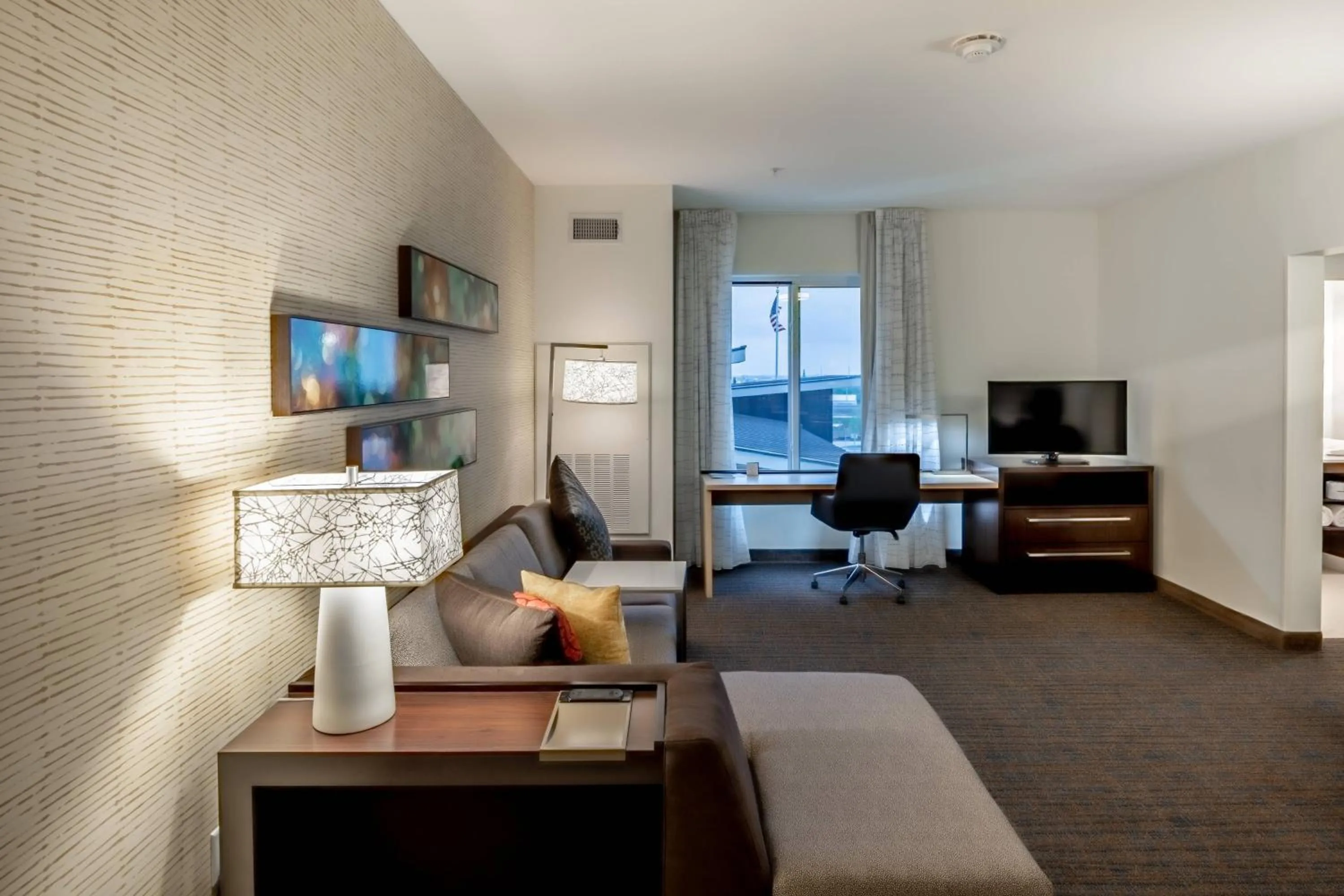 Living room in Residence Inn by Marriott Dallas at The Canyon