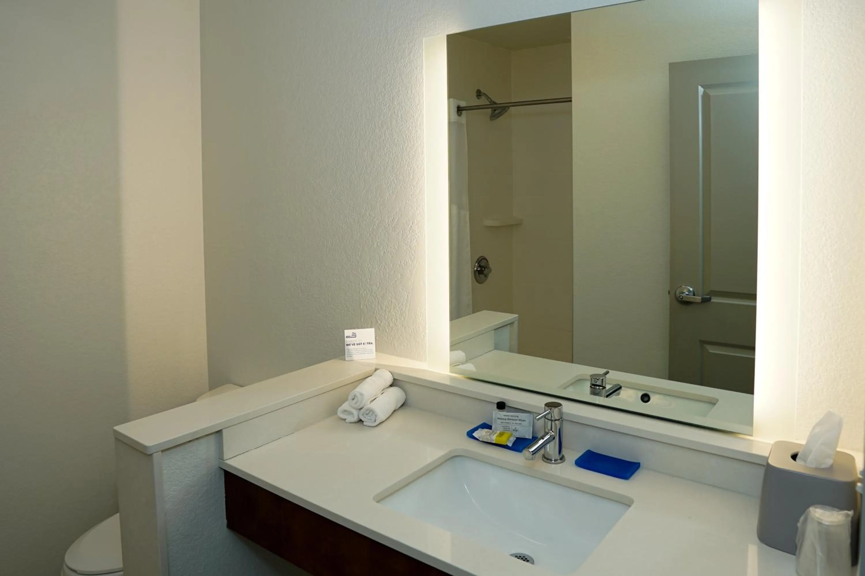 Bathroom in Holiday Inn Express & Suites - Aurora Medical Campus by IHG