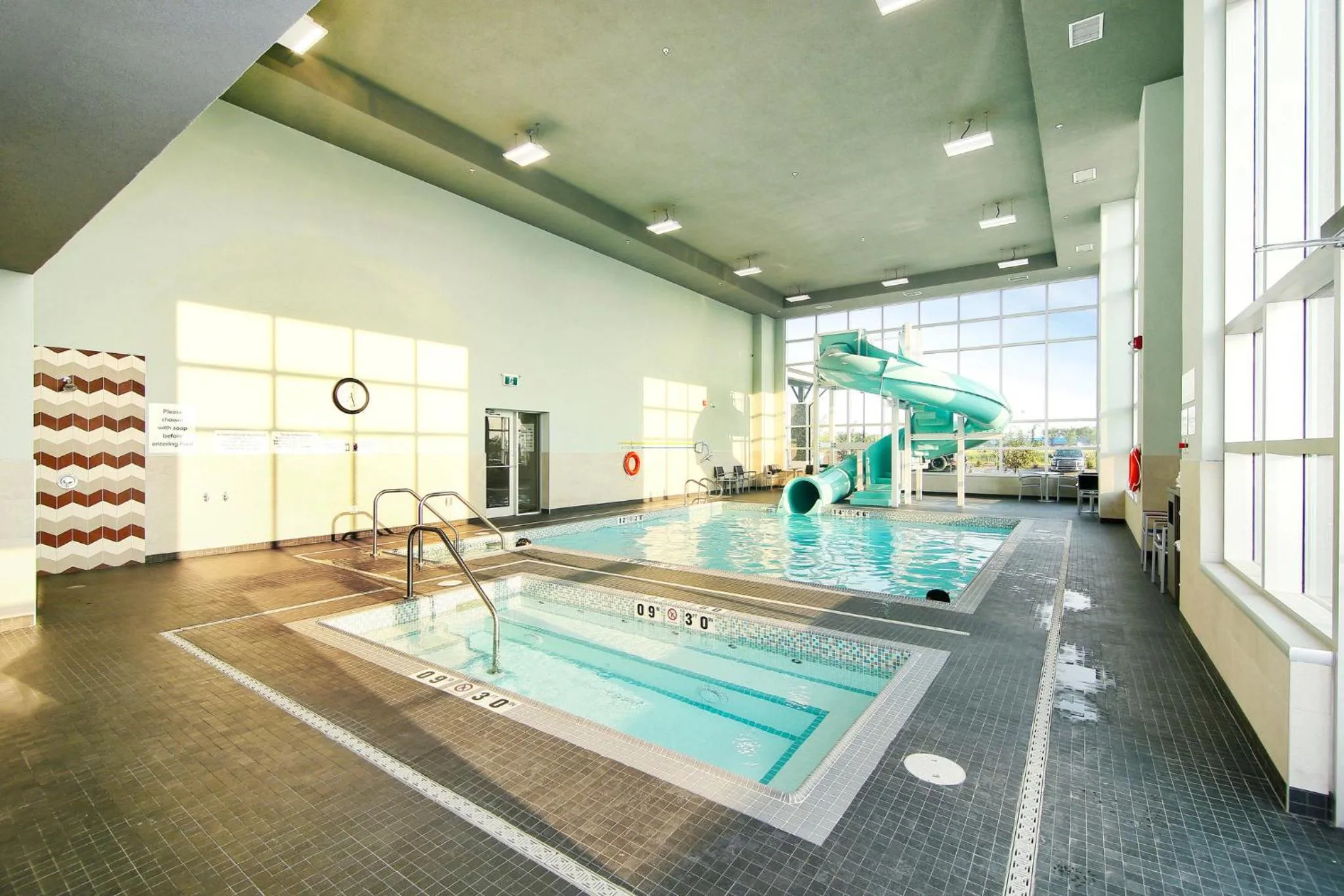 Swimming pool in Holiday Inn Hotel & Suites - Calgary Airport North by IHG