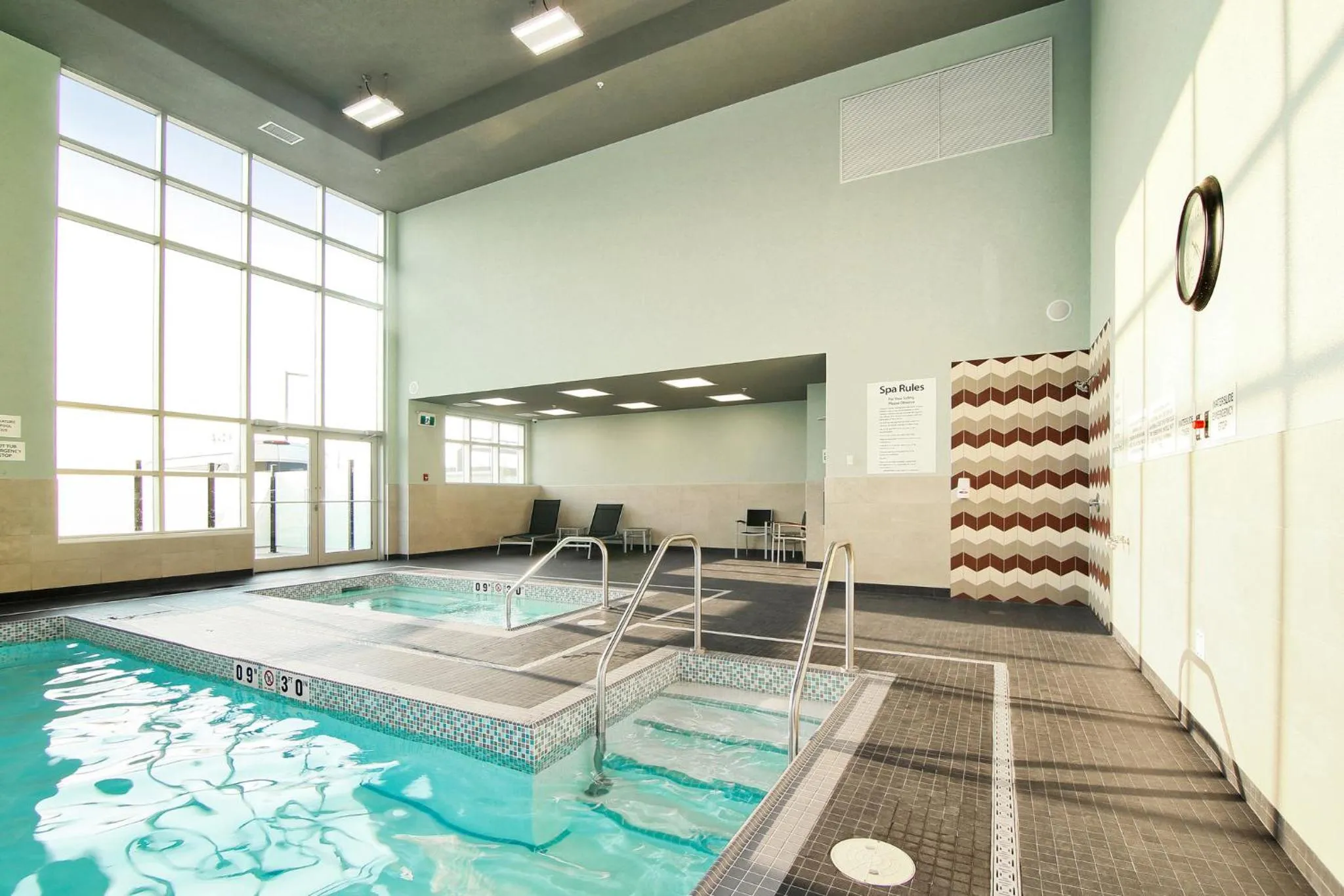 Swimming pool in Holiday Inn Hotel & Suites - Calgary Airport North by IHG