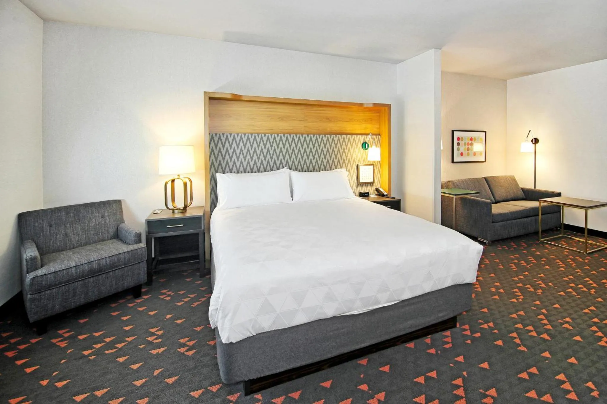 Photo of the whole room, Bed in Holiday Inn Hotel & Suites - Calgary Airport North by IHG
