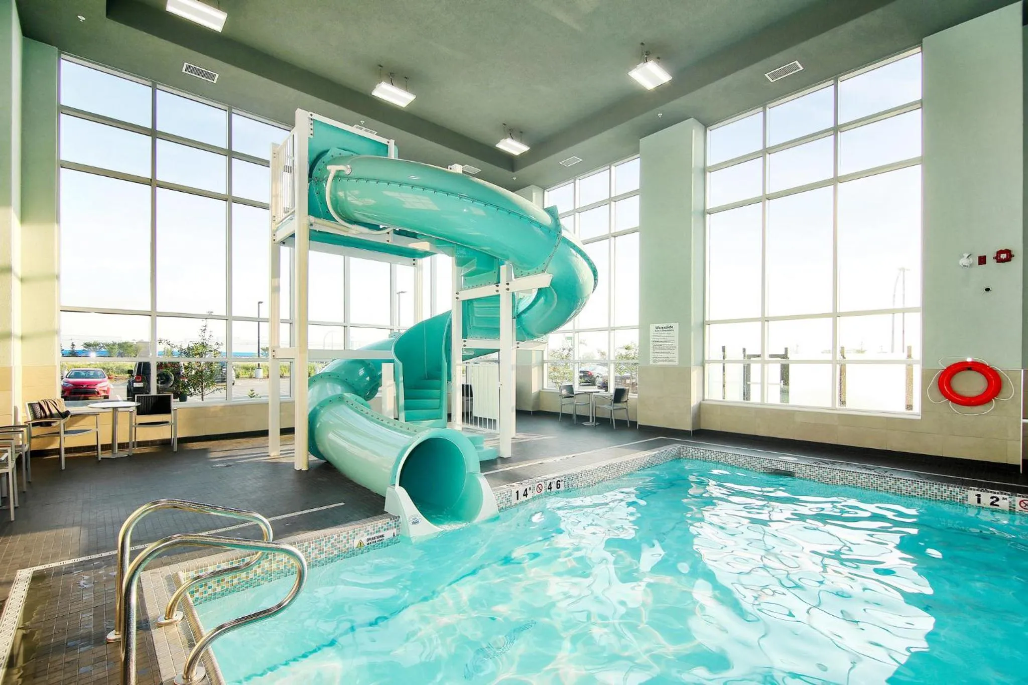 Swimming pool in Holiday Inn Hotel & Suites - Calgary Airport North by IHG