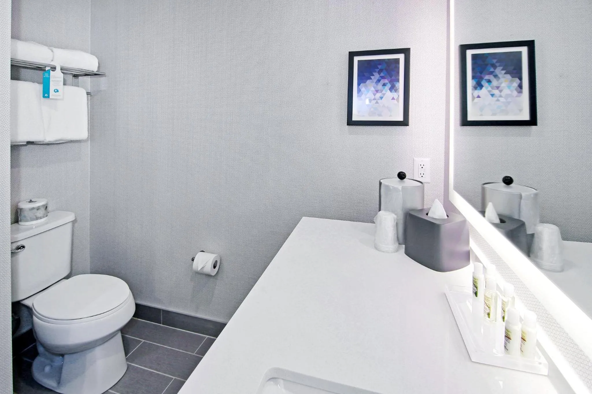 Bathroom in Holiday Inn Hotel & Suites - Calgary Airport North by IHG