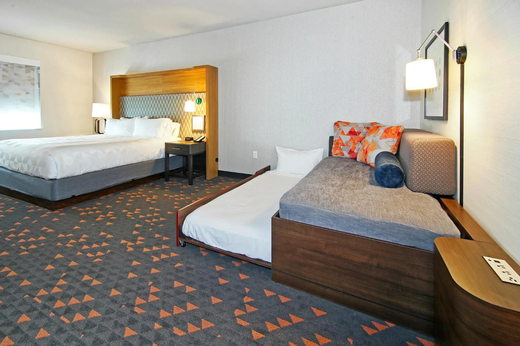 Photo of the whole room, Bed in Holiday Inn Hotel & Suites - Calgary Airport North by IHG
