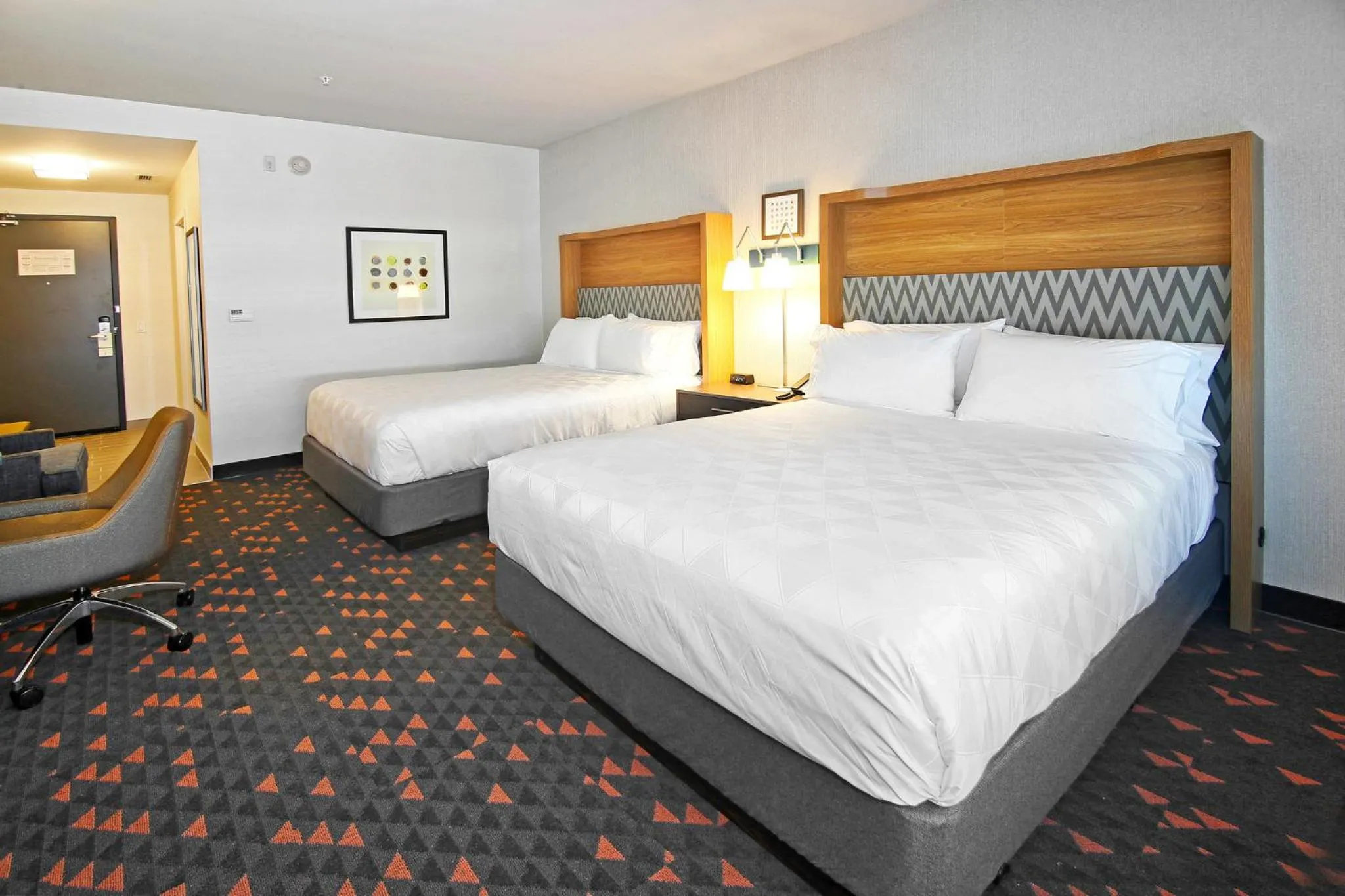 Photo of the whole room, Bed in Holiday Inn Hotel & Suites - Calgary Airport North by IHG