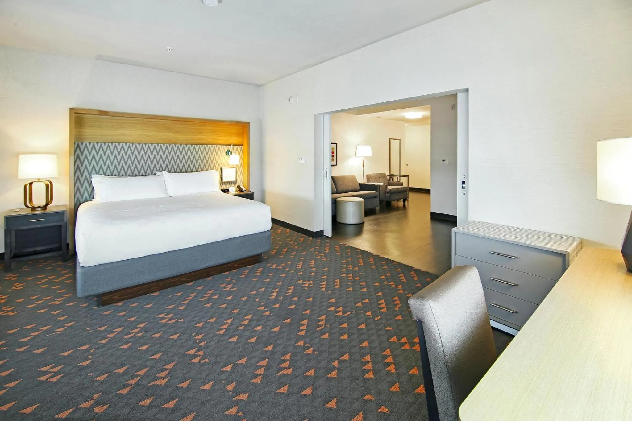 Photo of the whole room, Bed in Holiday Inn Hotel & Suites - Calgary Airport North by IHG