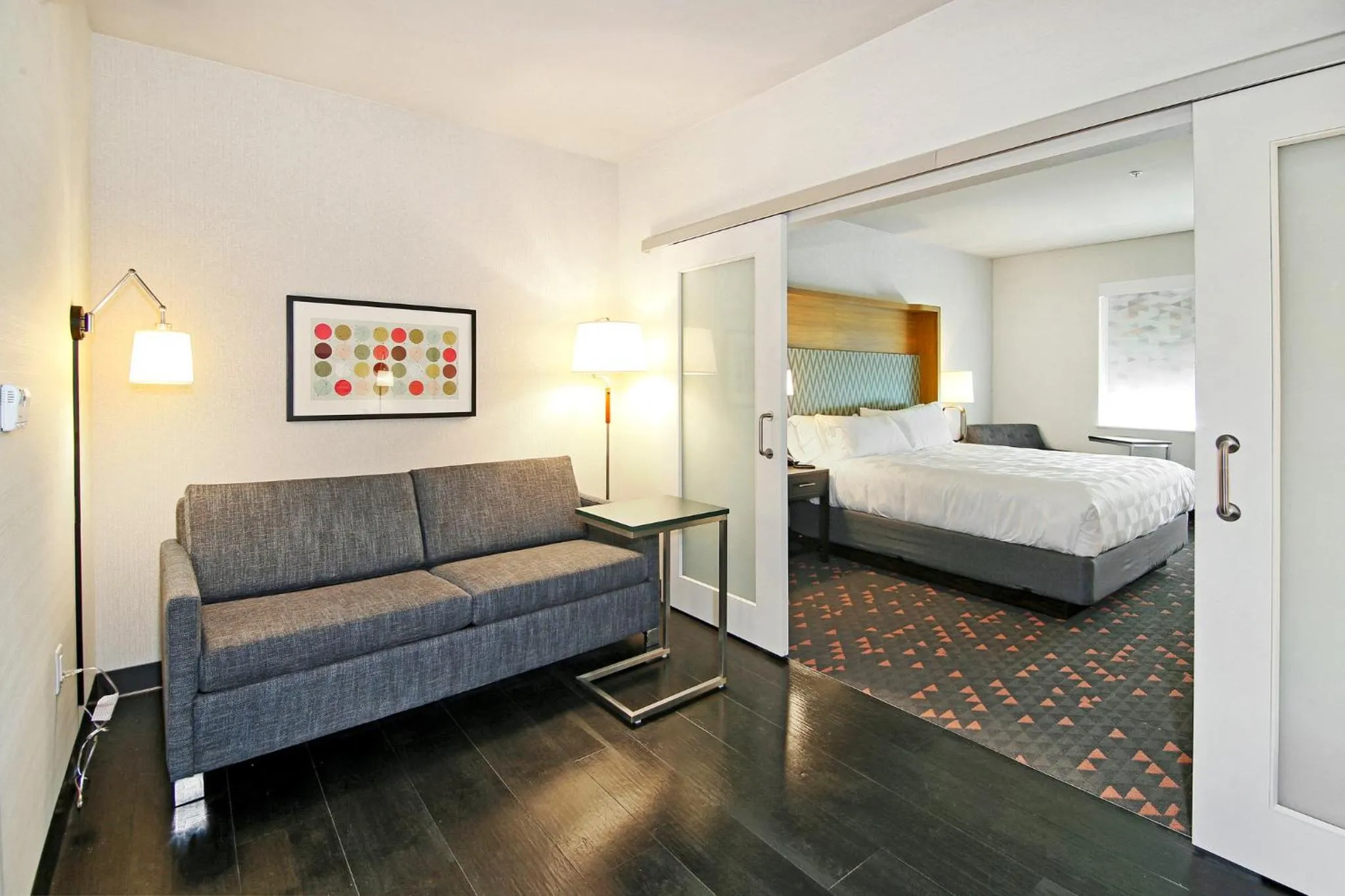 Photo of the whole room, Bed in Holiday Inn Hotel & Suites - Calgary Airport North by IHG