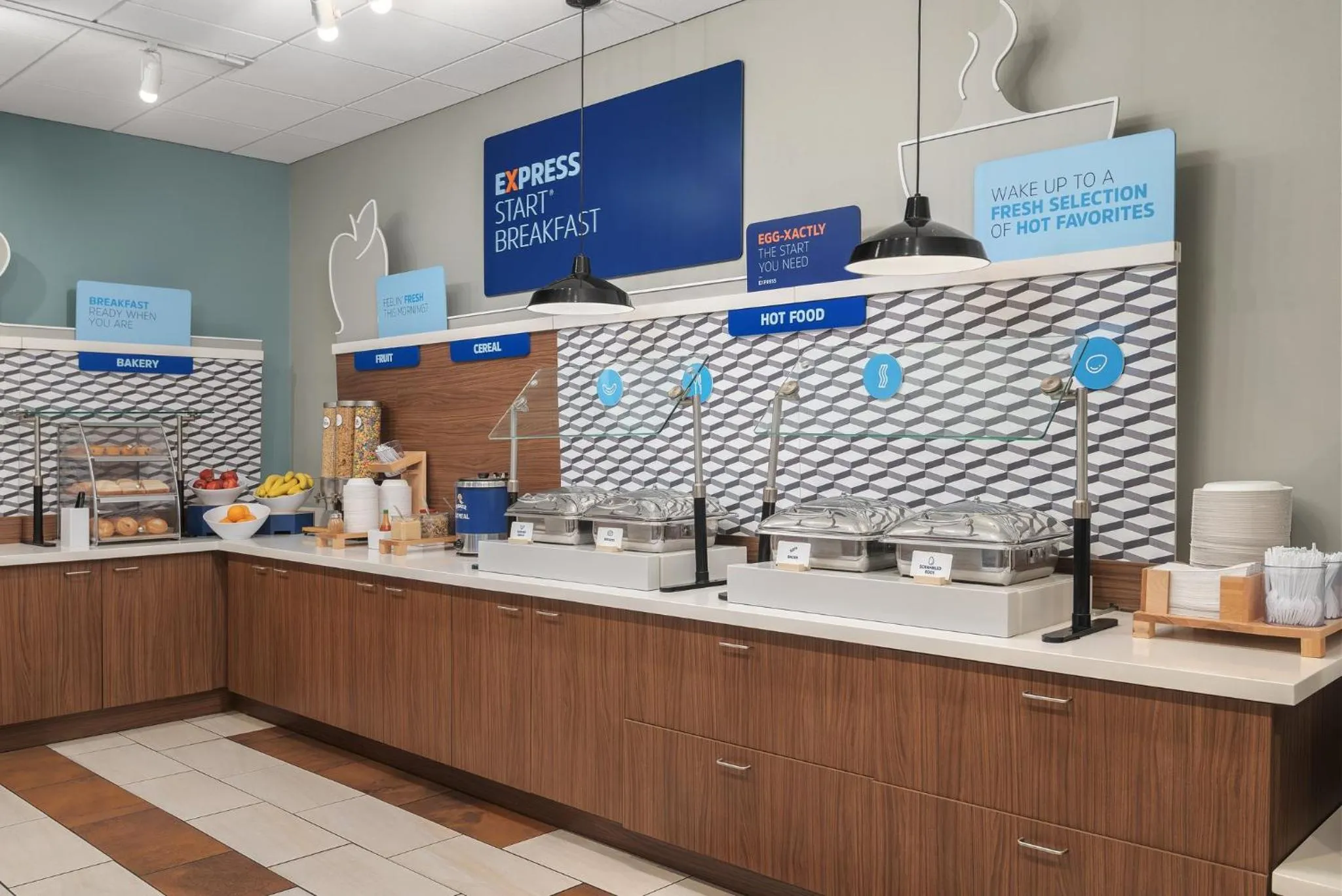 Breakfast in Holiday Inn Express Melbourne West by IHG