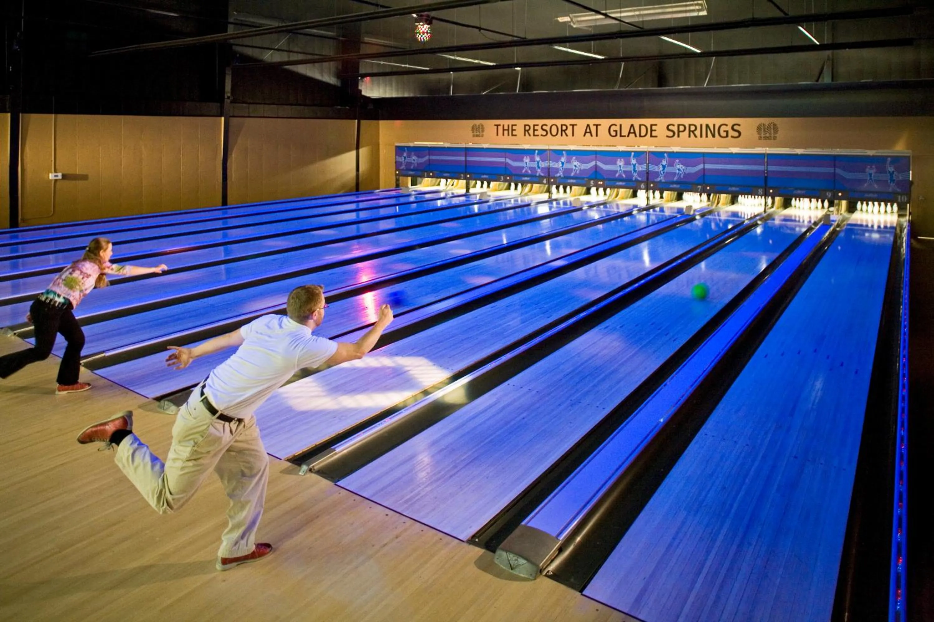 Bowling in The Resort at Glade Springs