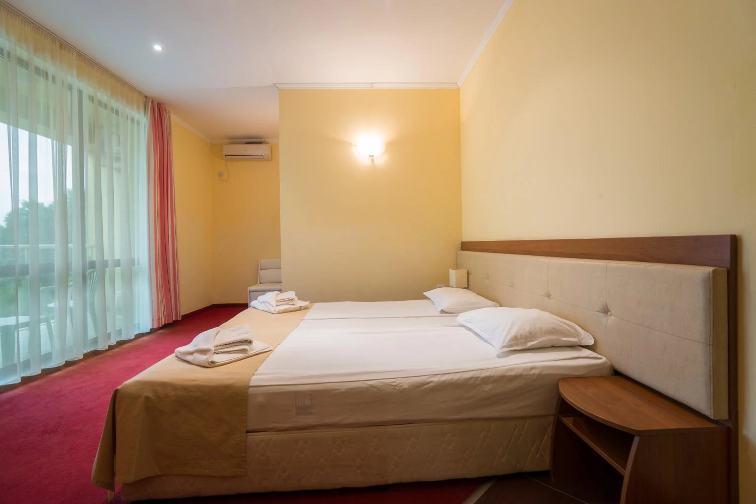 Photo of the whole room, Bed in Perla Sun Beach Hotel - All Inclusive