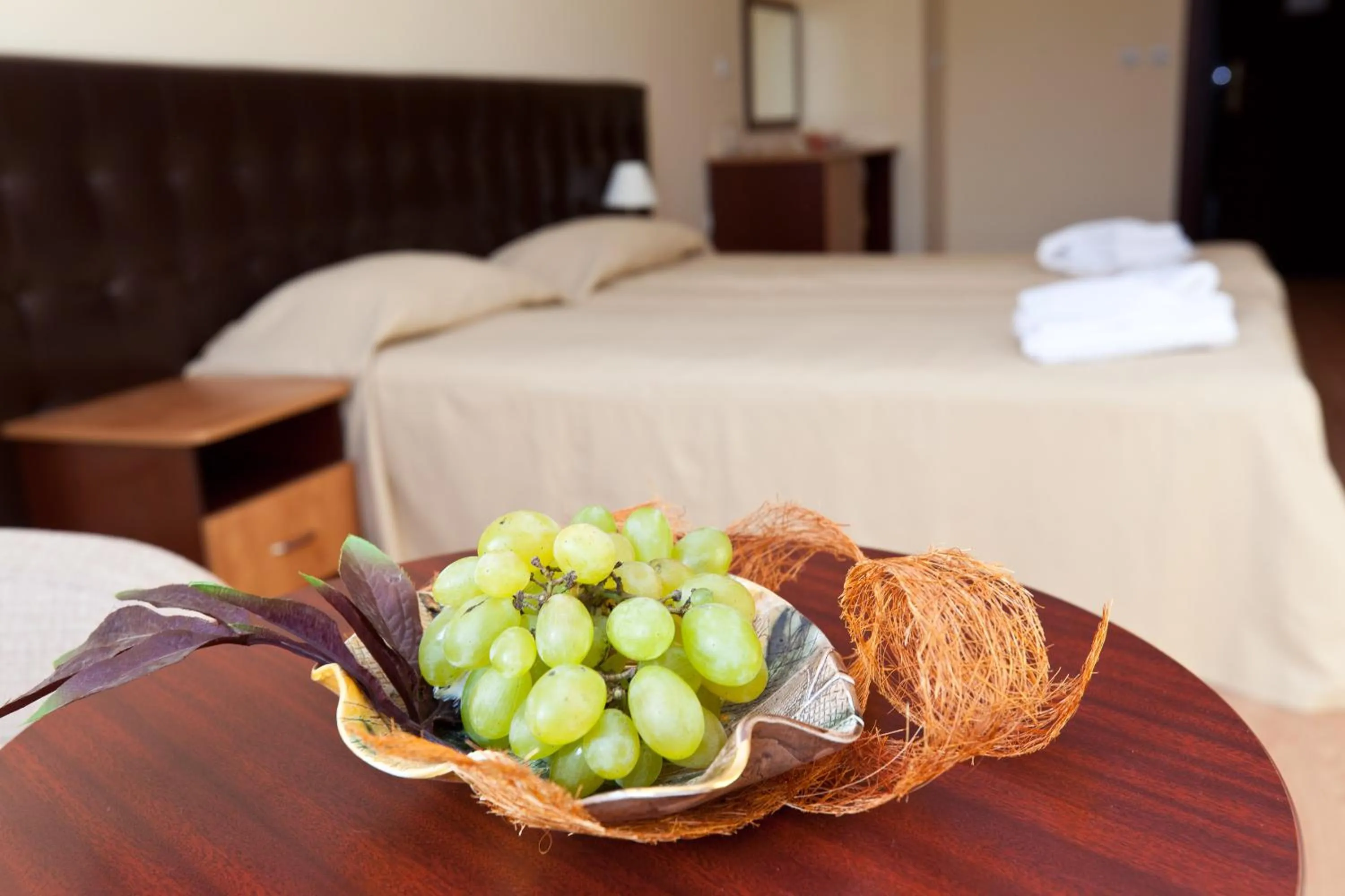Decorative detail, Bed in Perla Sun Beach Hotel - All Inclusive