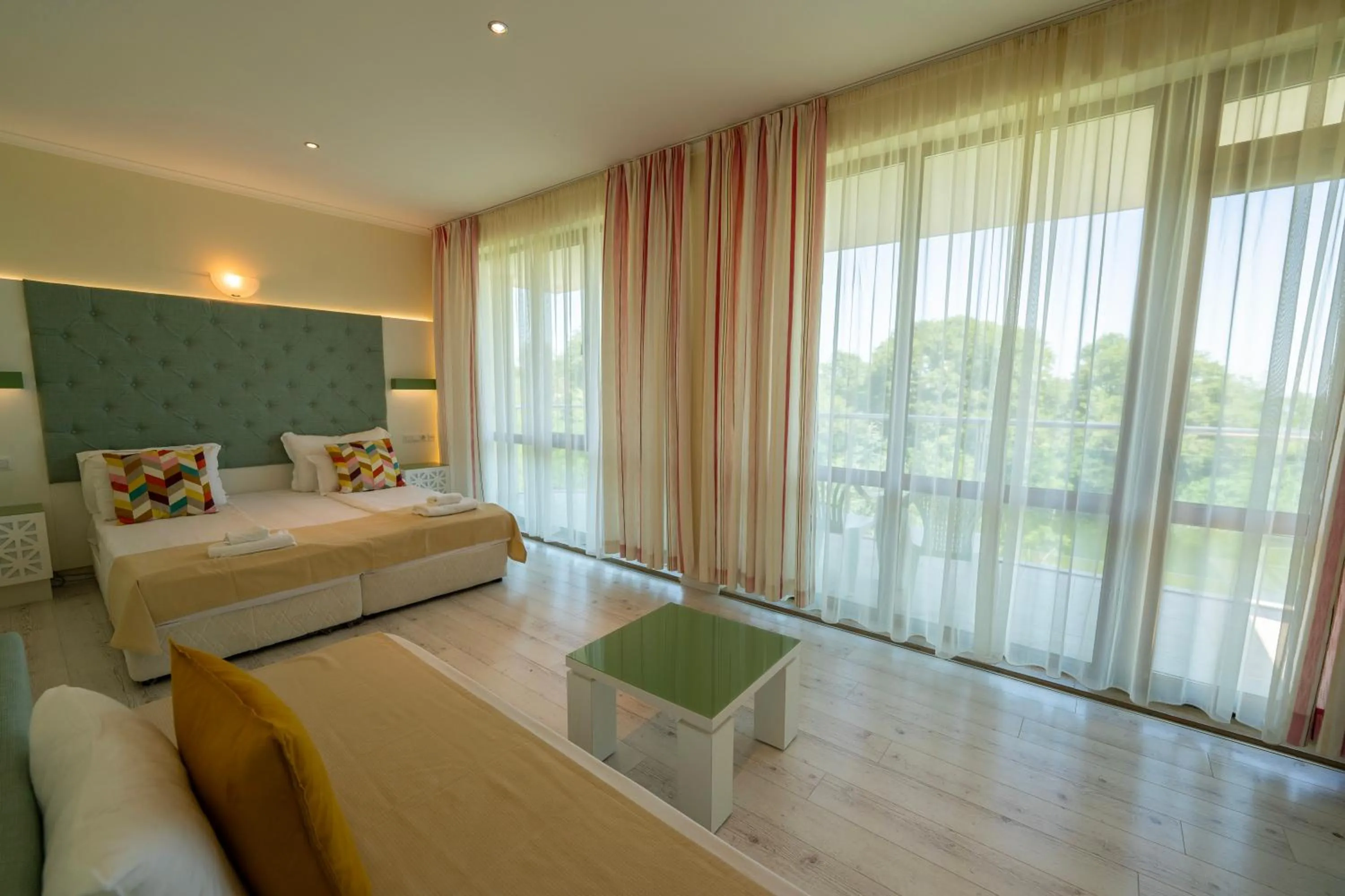 Photo of the whole room, Bed in Perla Sun Beach Hotel - All Inclusive