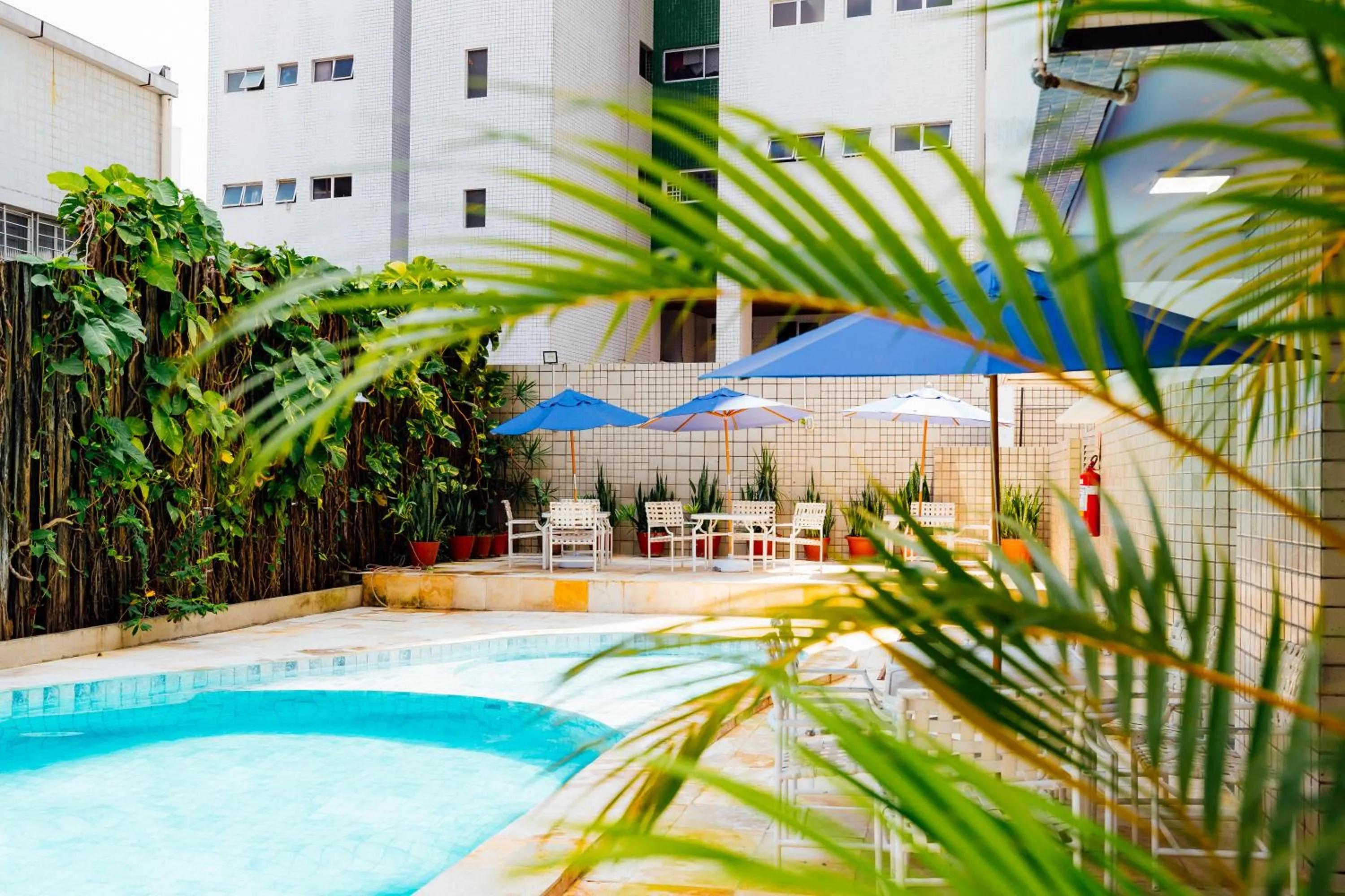Pool view in El Aram Beach Boa Viagem