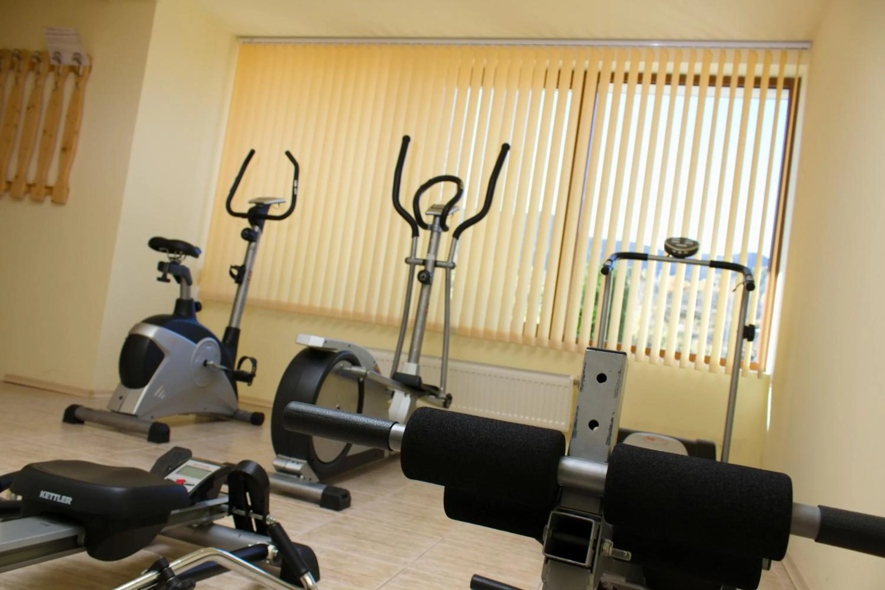 Fitness centre/facilities in Семеен хотел Кристал