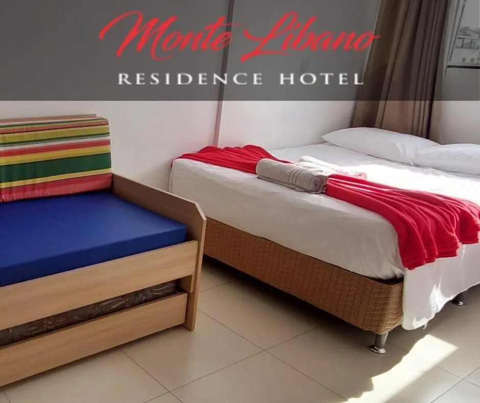 Photo of the whole room, Bed in Monte Libano Apart Hotel