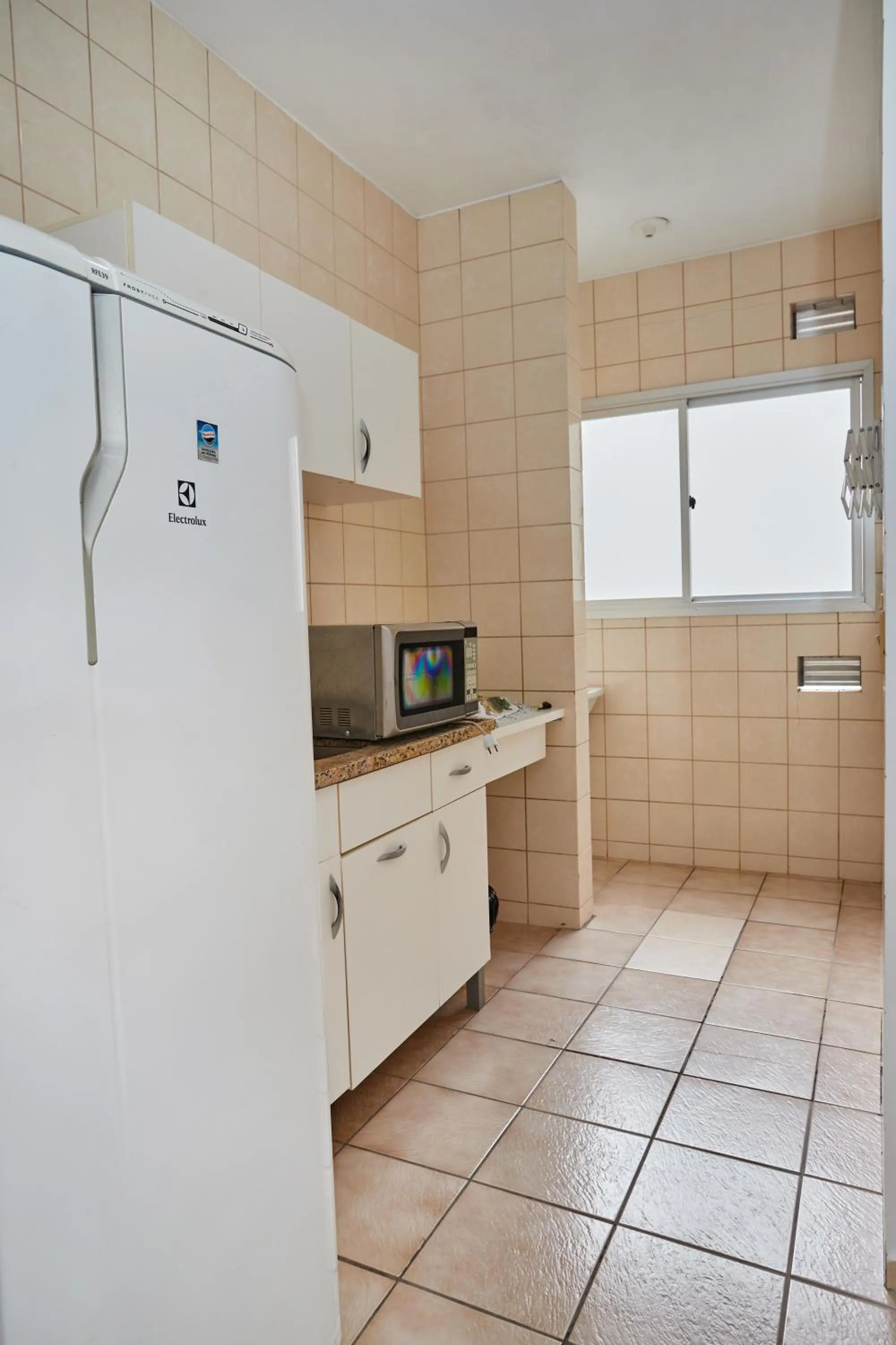 Kitchen or kitchenette in Monte Libano Apart Hotel
