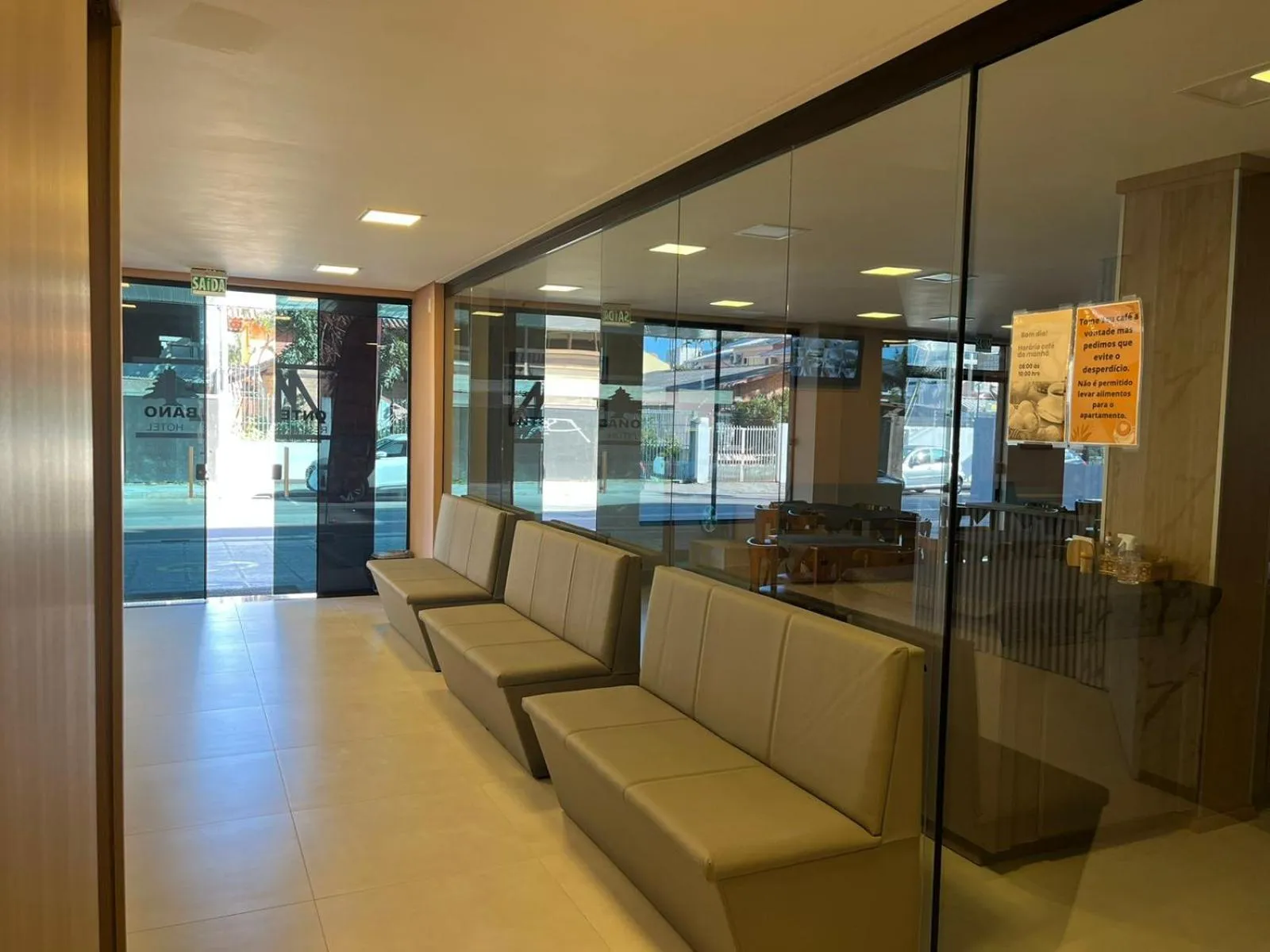 Lobby or reception in Monte Libano Apart Hotel