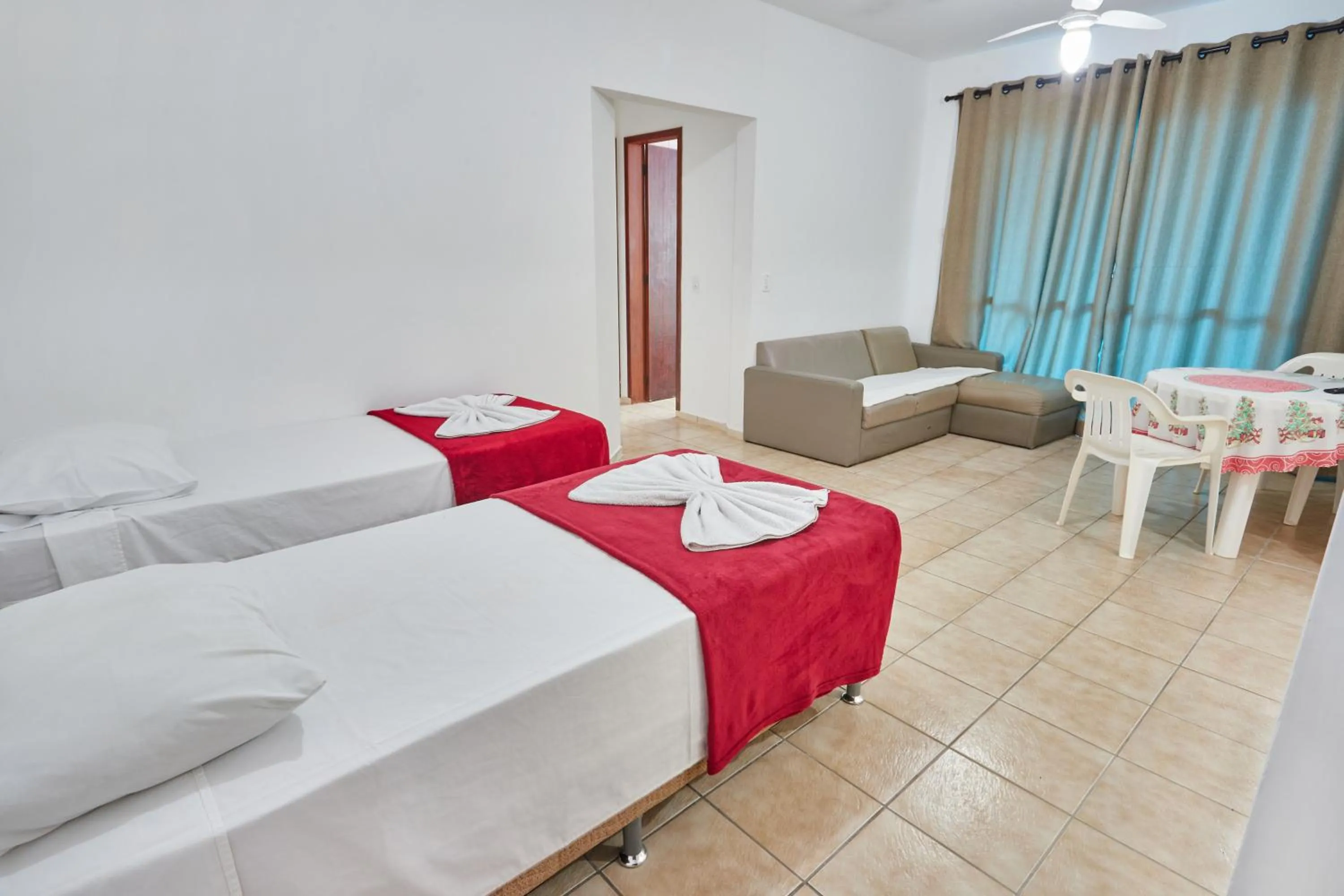 Living room, Bed in Monte Libano Apart Hotel