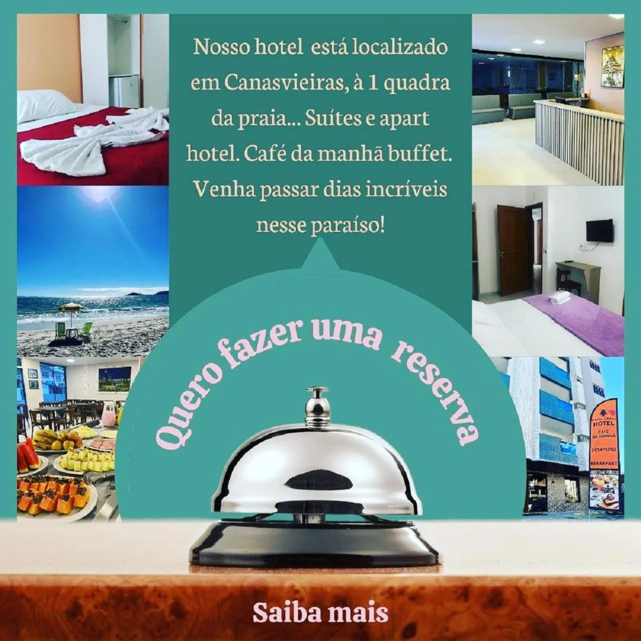 Lobby or reception in Monte Libano Apart Hotel