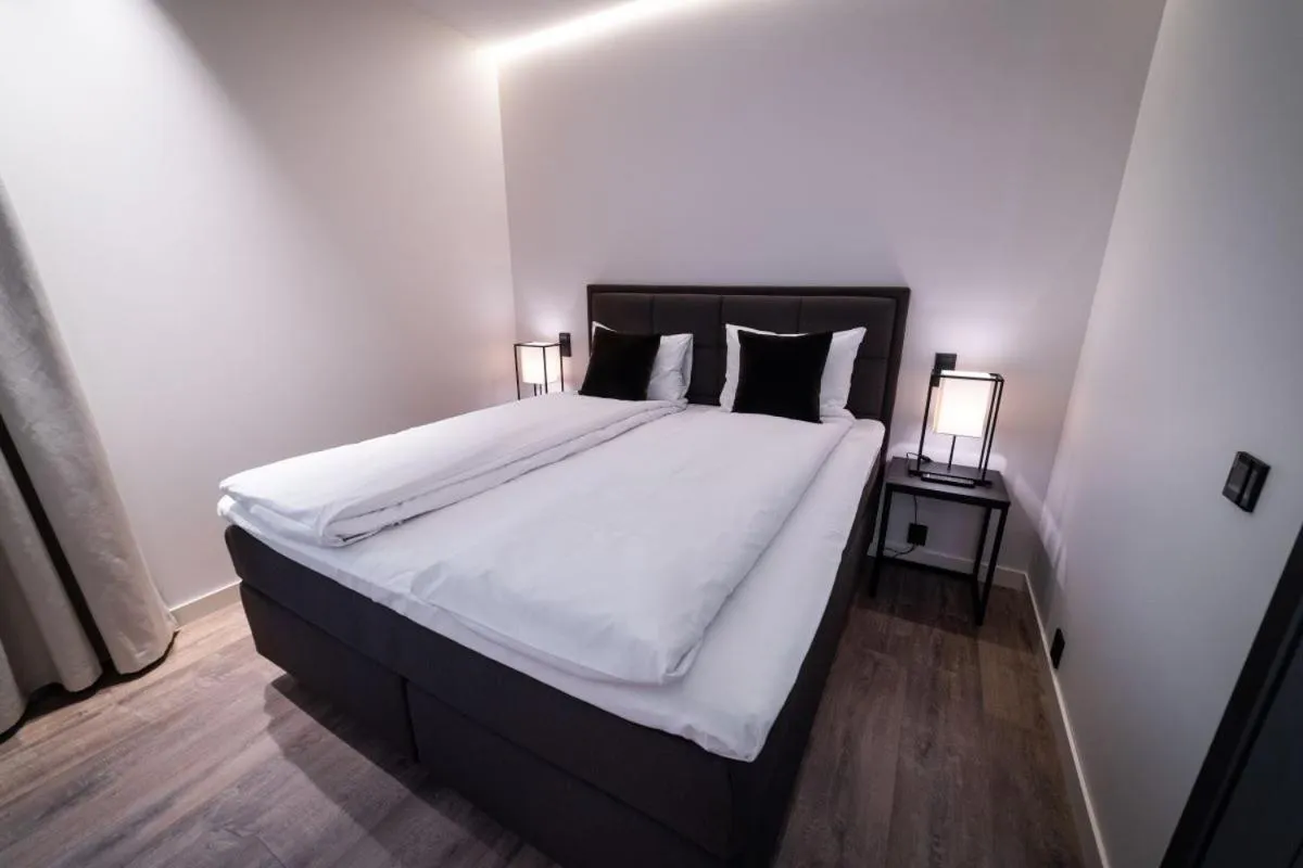 Bed in Grande Fjord Hotel