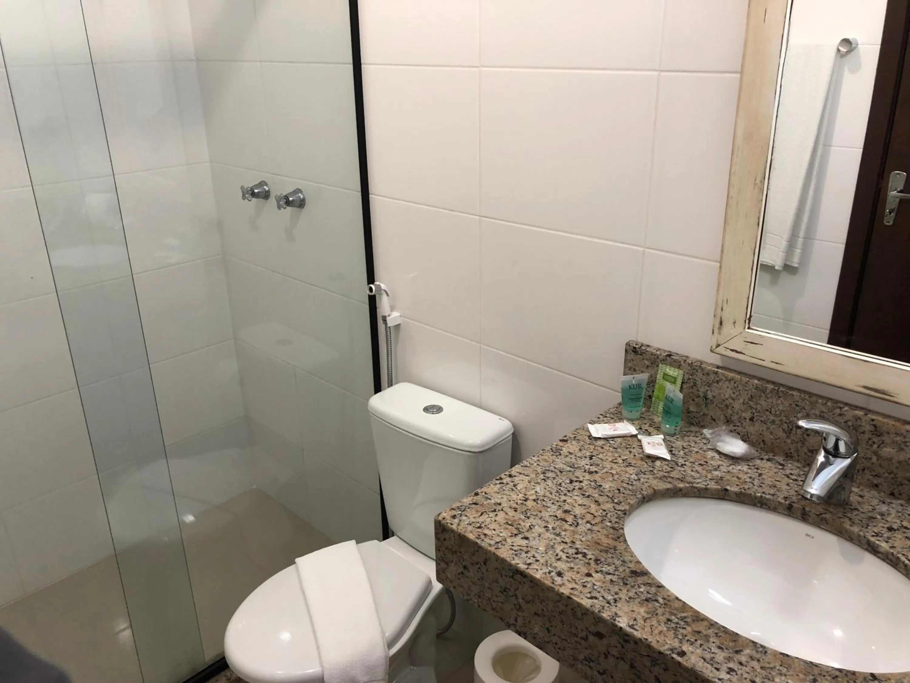 Bathroom in Pousada Rosa